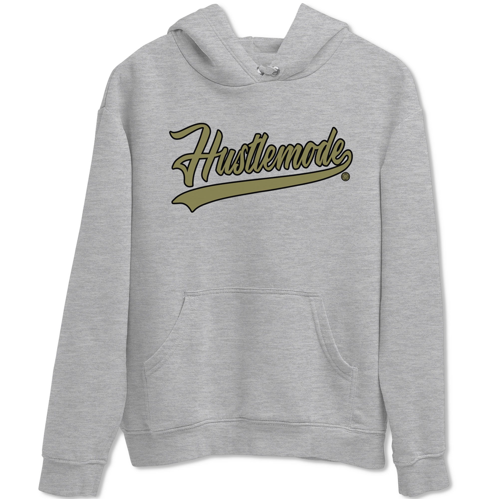 Hustle Mode snkmatch Tee - Air Jordan 4 Medium Olive