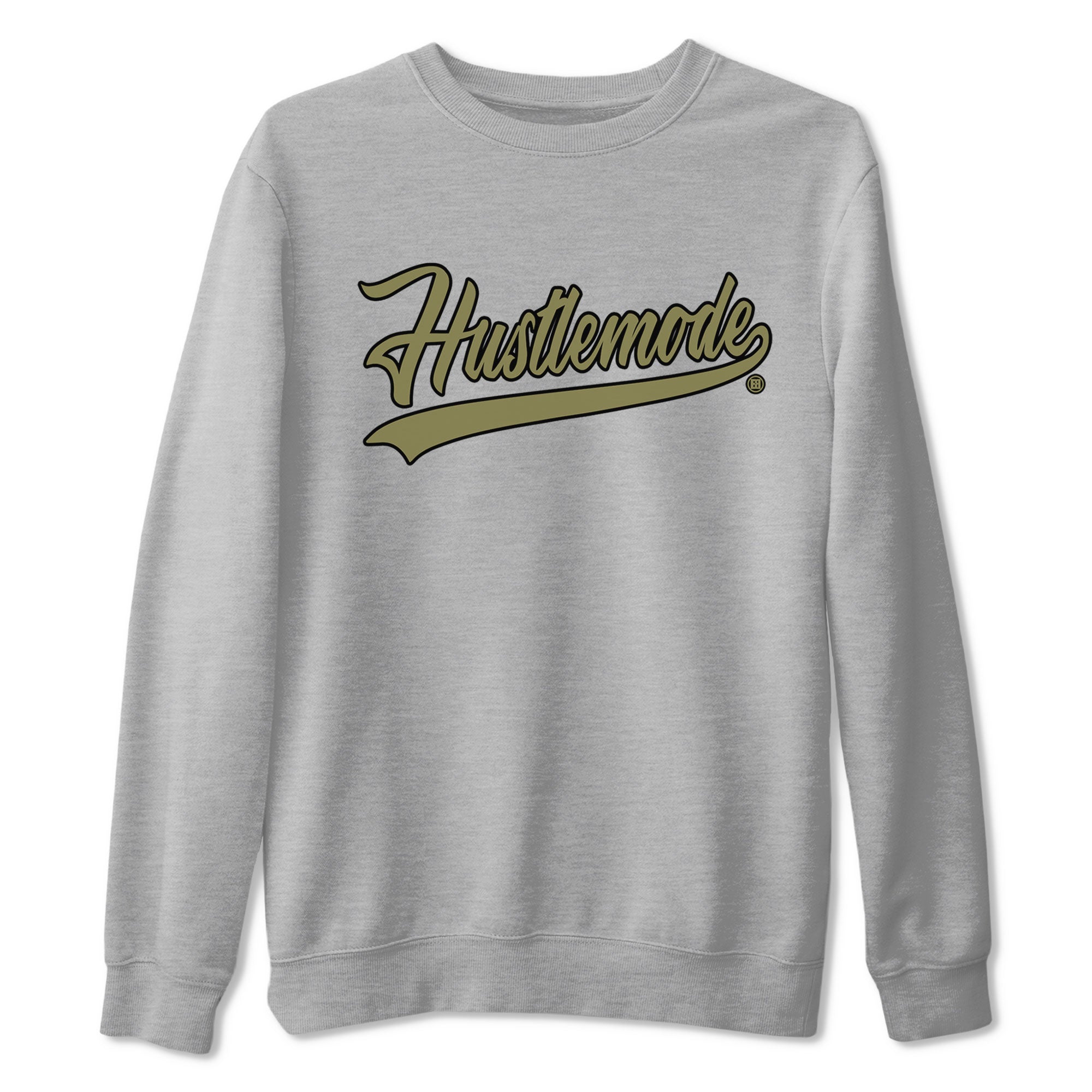Hustle Mode snkmatch Tee - Air Jordan 4 Medium Olive