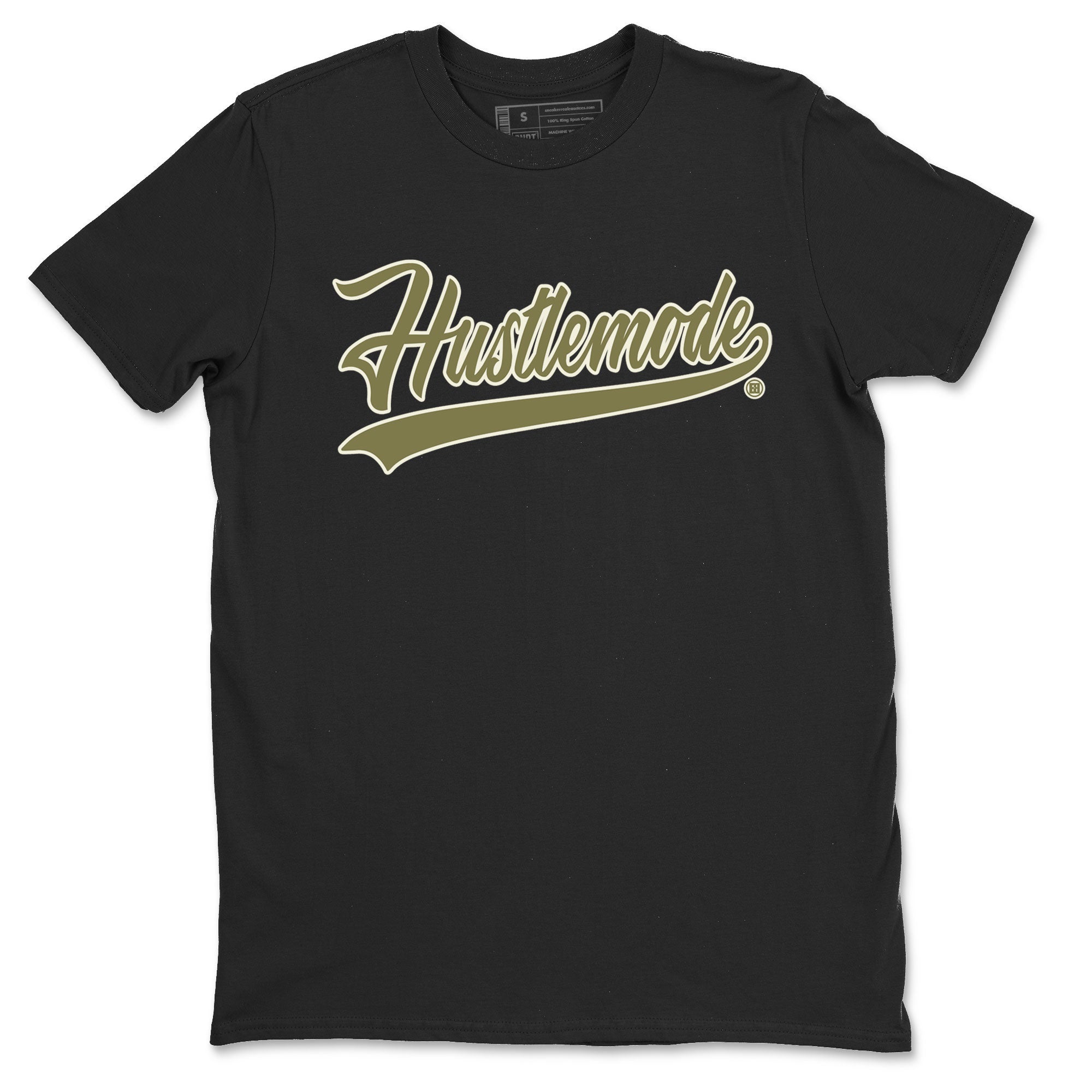 Hustle Mode snkmatch Tee - Air Jordan 4 Medium Olive