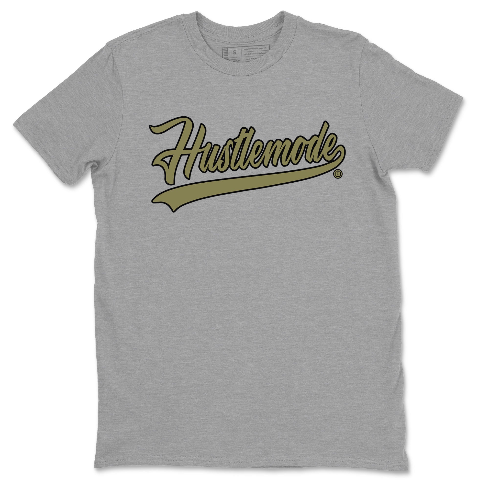 Hustle Mode snkmatch Tee - Air Jordan 4 Medium Olive