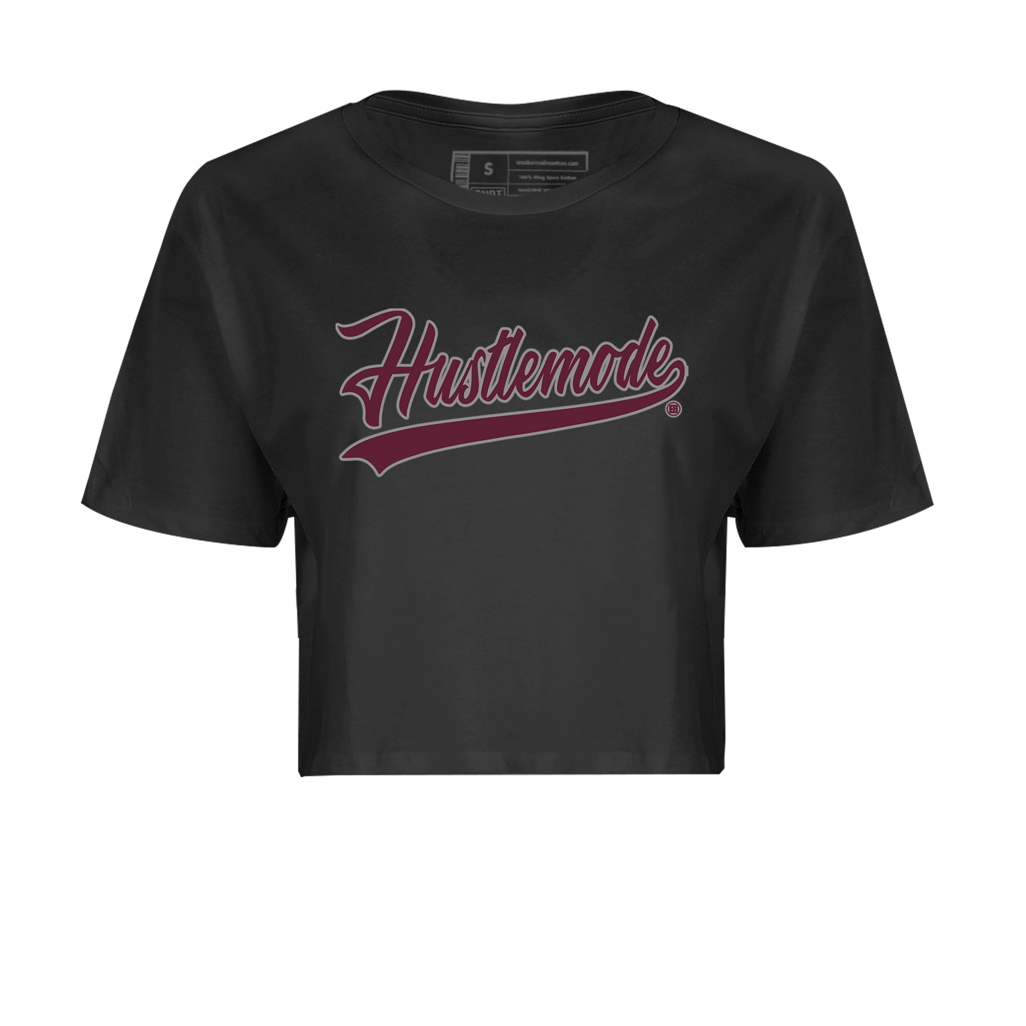 Hustle Mode Women's Tops - Air Jordan 5 Burgundy