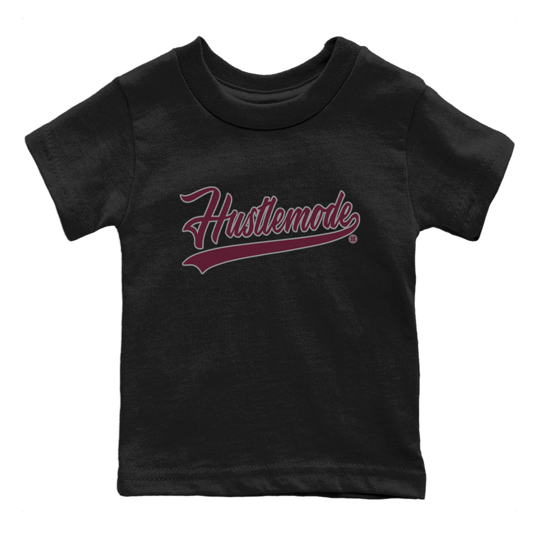 Hustle Mode Kids Tops - Air Jordan 5 Burgundy