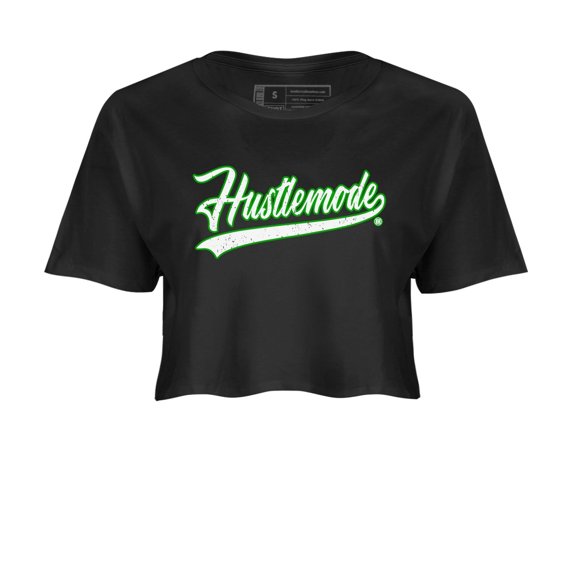 Hustle Mode snkmatch Women's Top - Air Jordan 5 Lucky Green