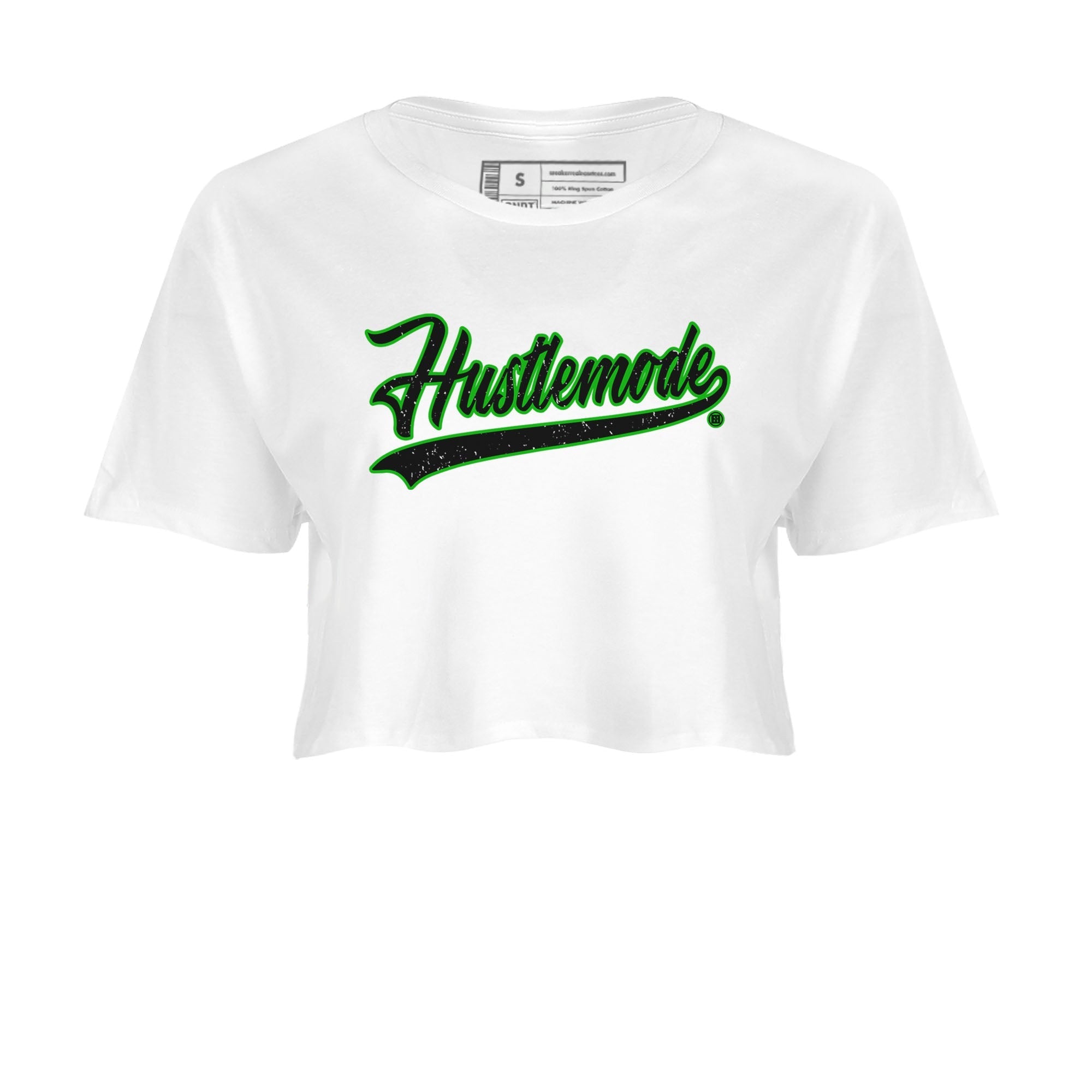 Hustle Mode snkmatch Women's Top - Air Jordan 5 Lucky Green