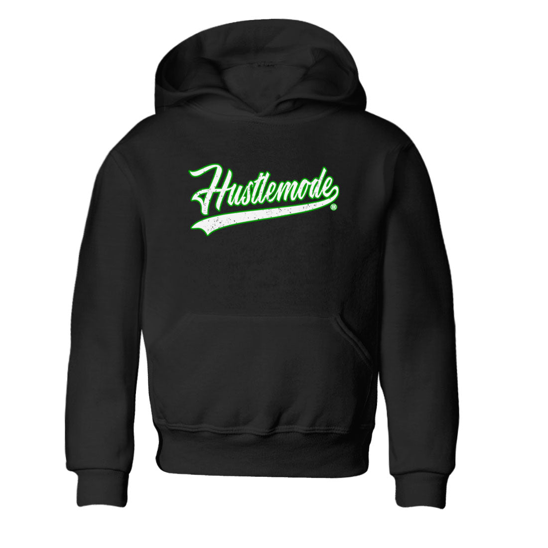 Hustle Mode snkmatch Tees Kids - Air Jordan 5 Lucky Green