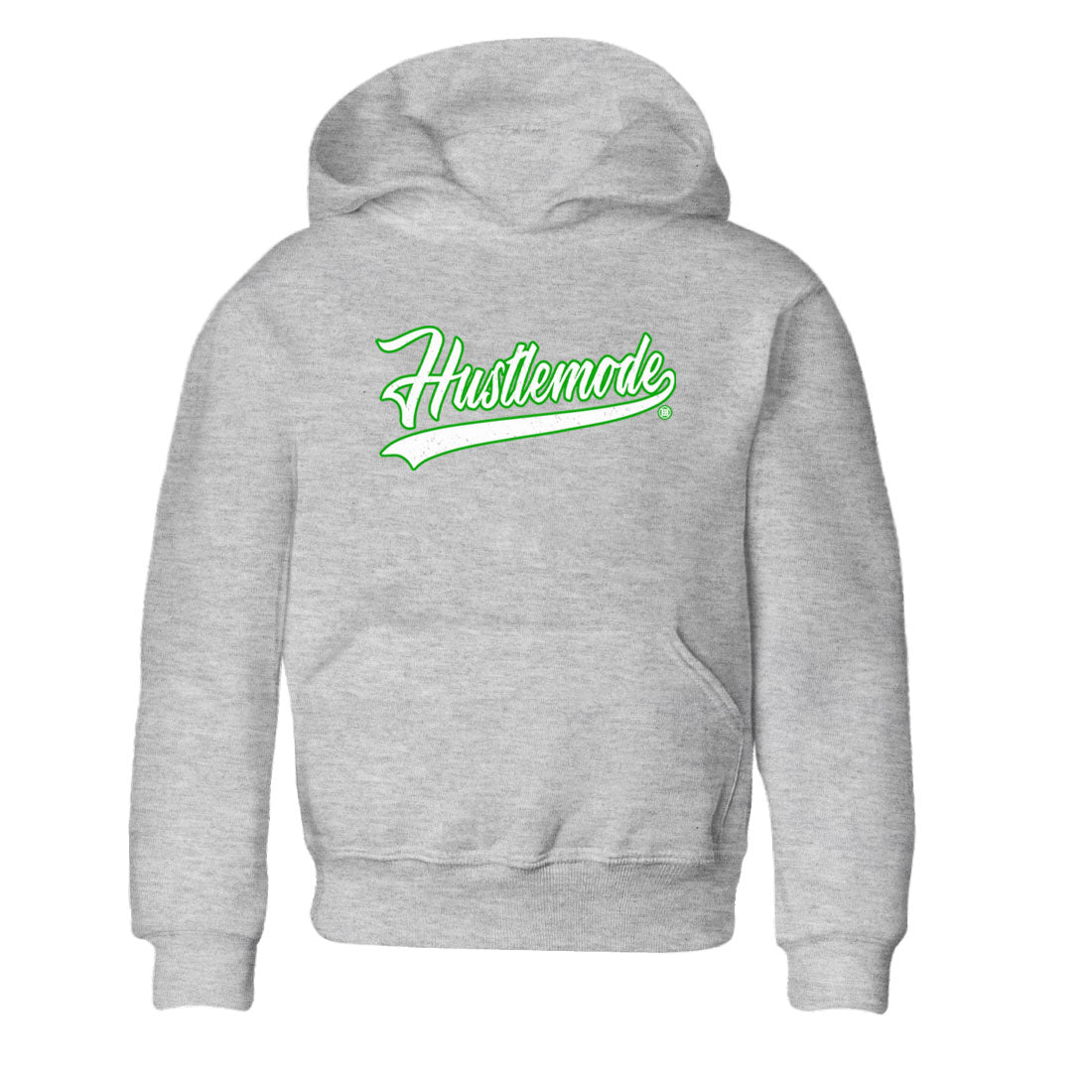 Hustle Mode snkmatch Tees Kids - Air Jordan 5 Lucky Green