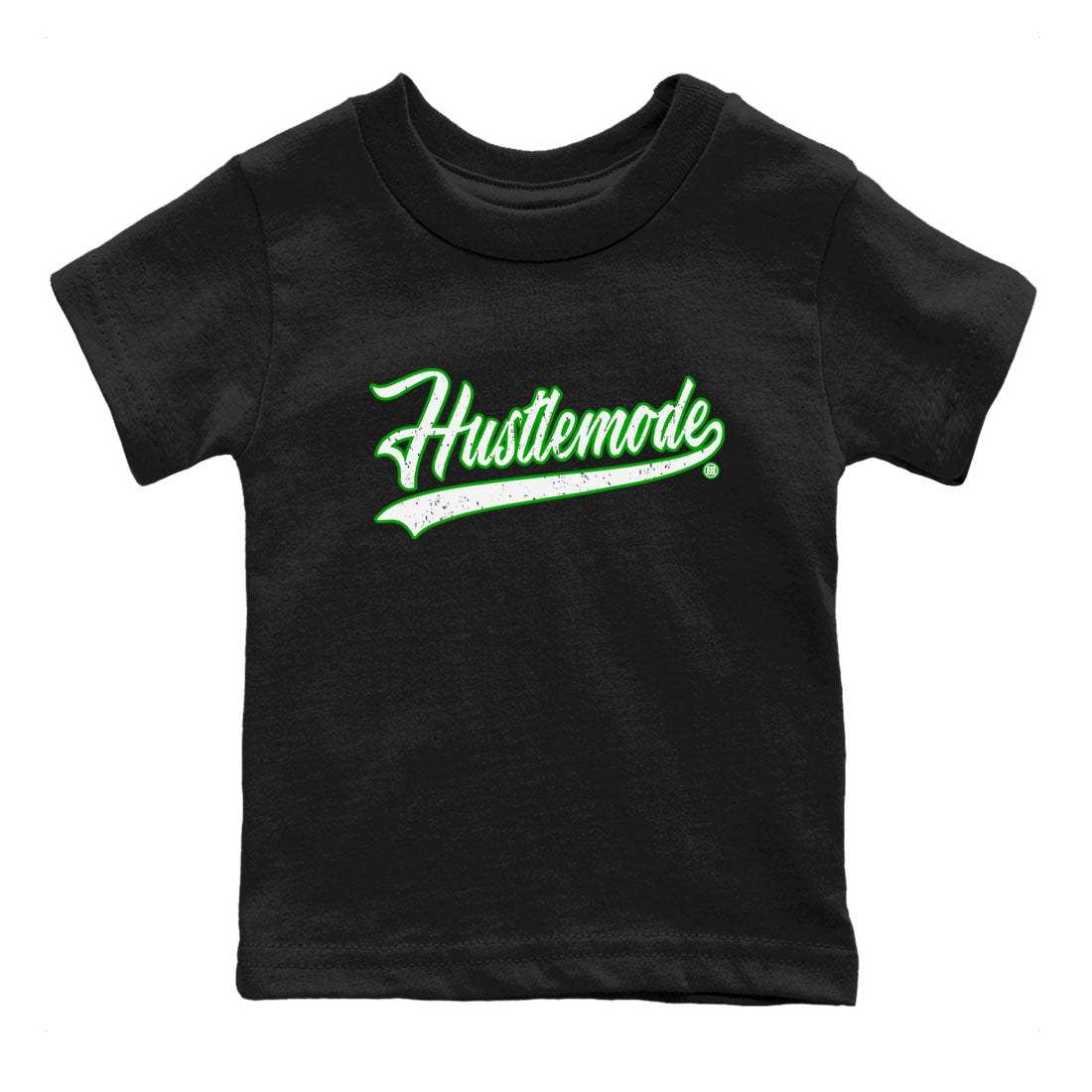 Hustle Mode snkmatch Tees Kids - Air Jordan 5 Lucky Green