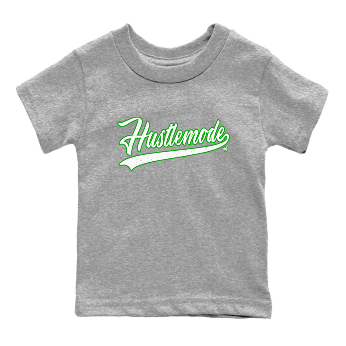 Hustle Mode snkmatch Tees Kids - Air Jordan 5 Lucky Green