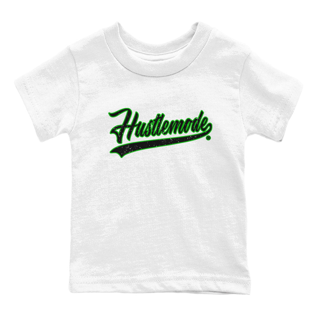 Hustle Mode snkmatch Tees Kids - Air Jordan 5 Lucky Green