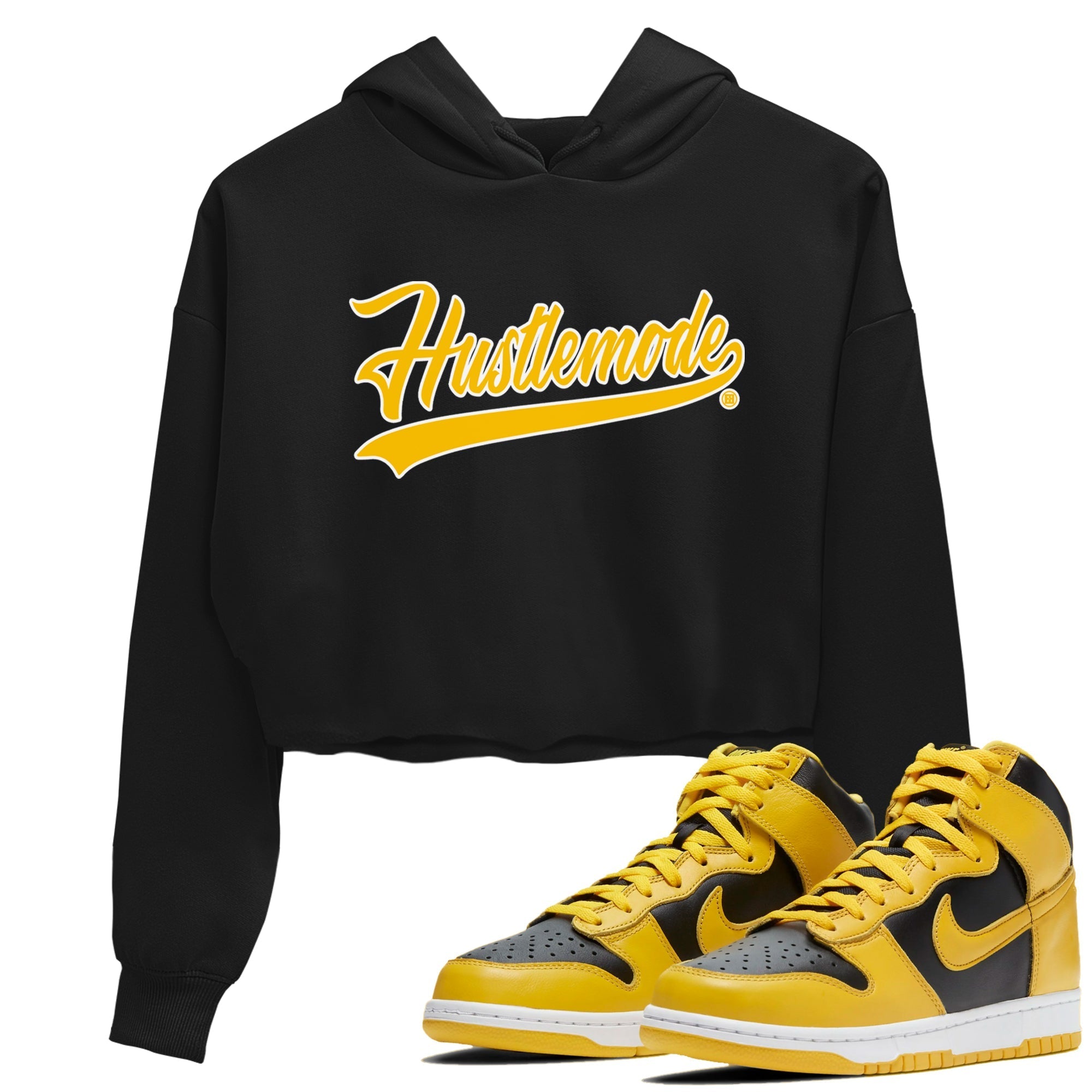 Hustle Mode snkmatch Women's Top - Dunk High Pollen