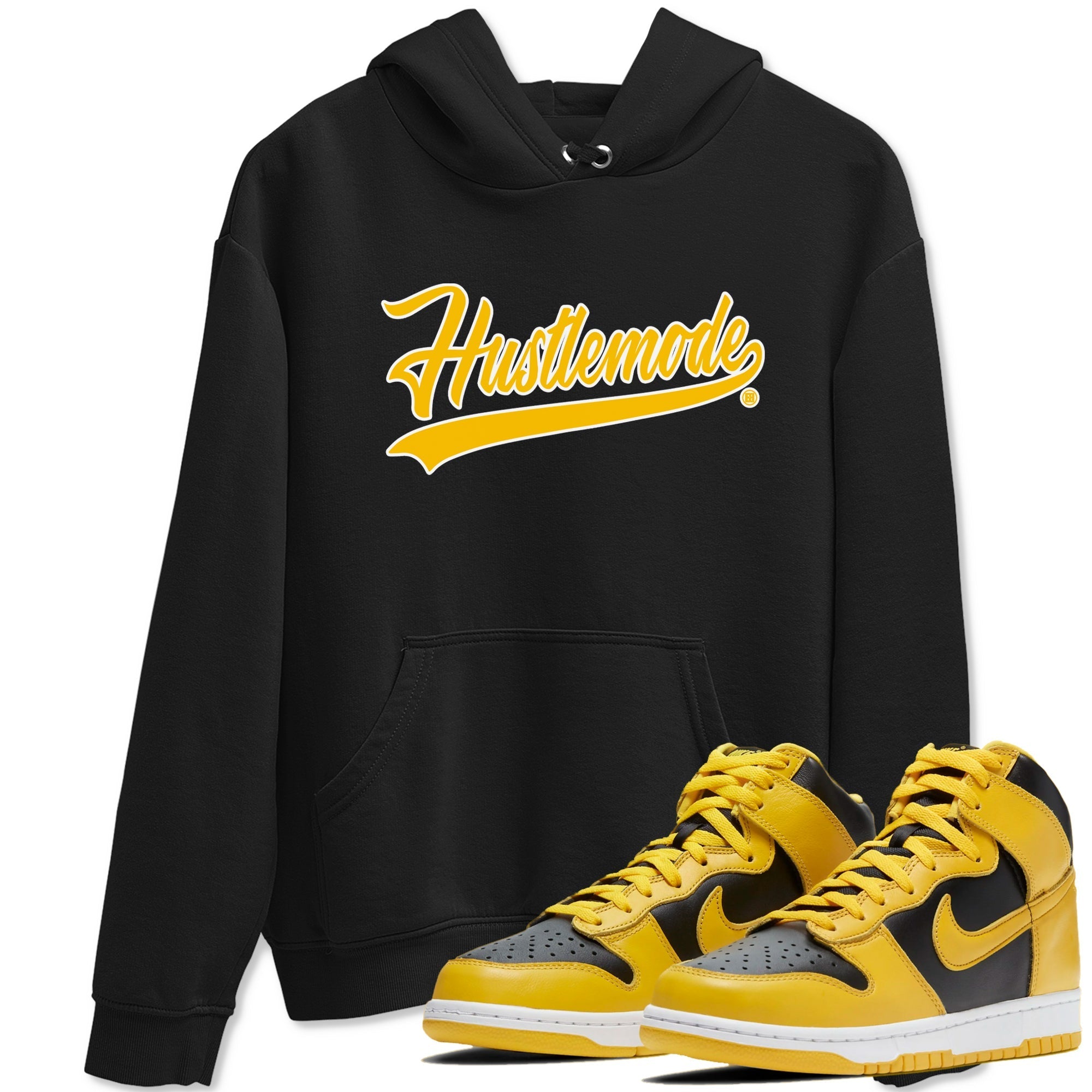 Hustle Mode snkmatch Tees - Dunk High Pollen