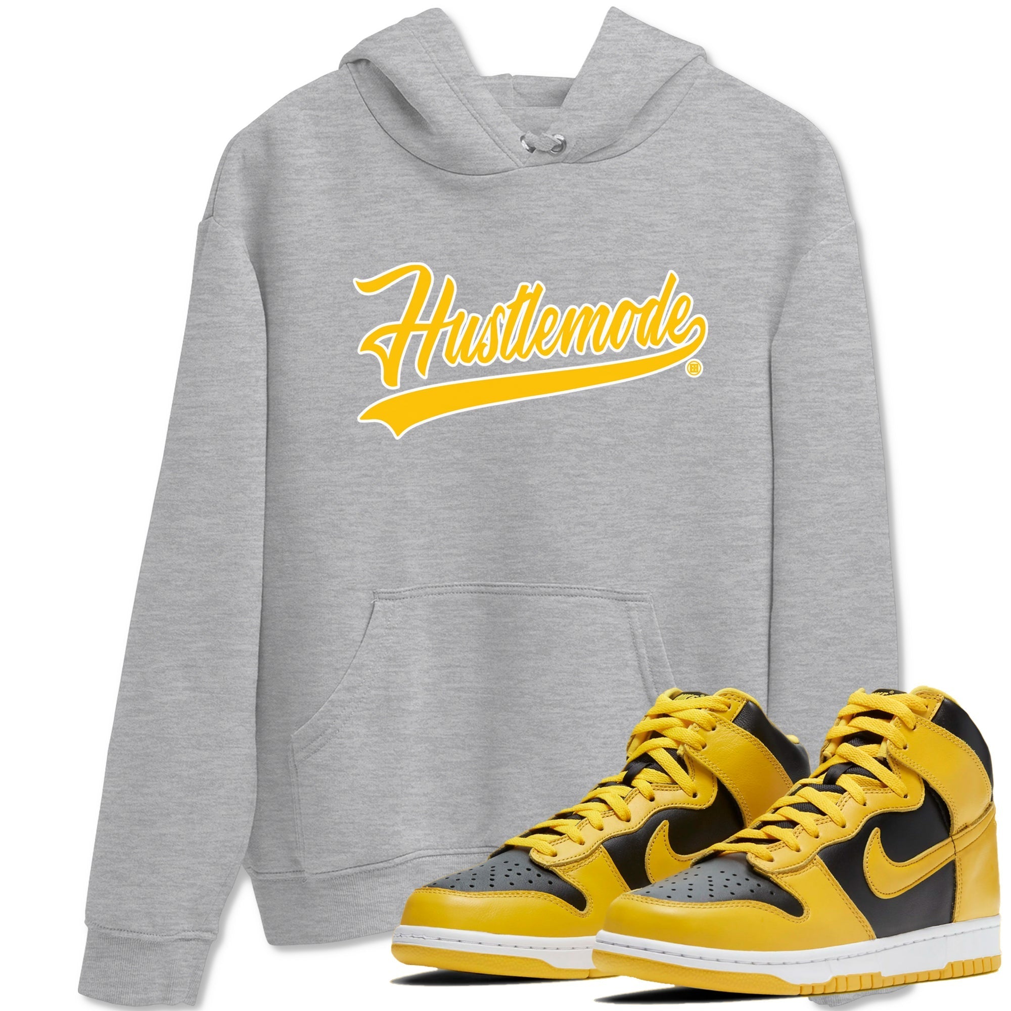 Hustle Mode snkmatch Tees - Dunk High Pollen