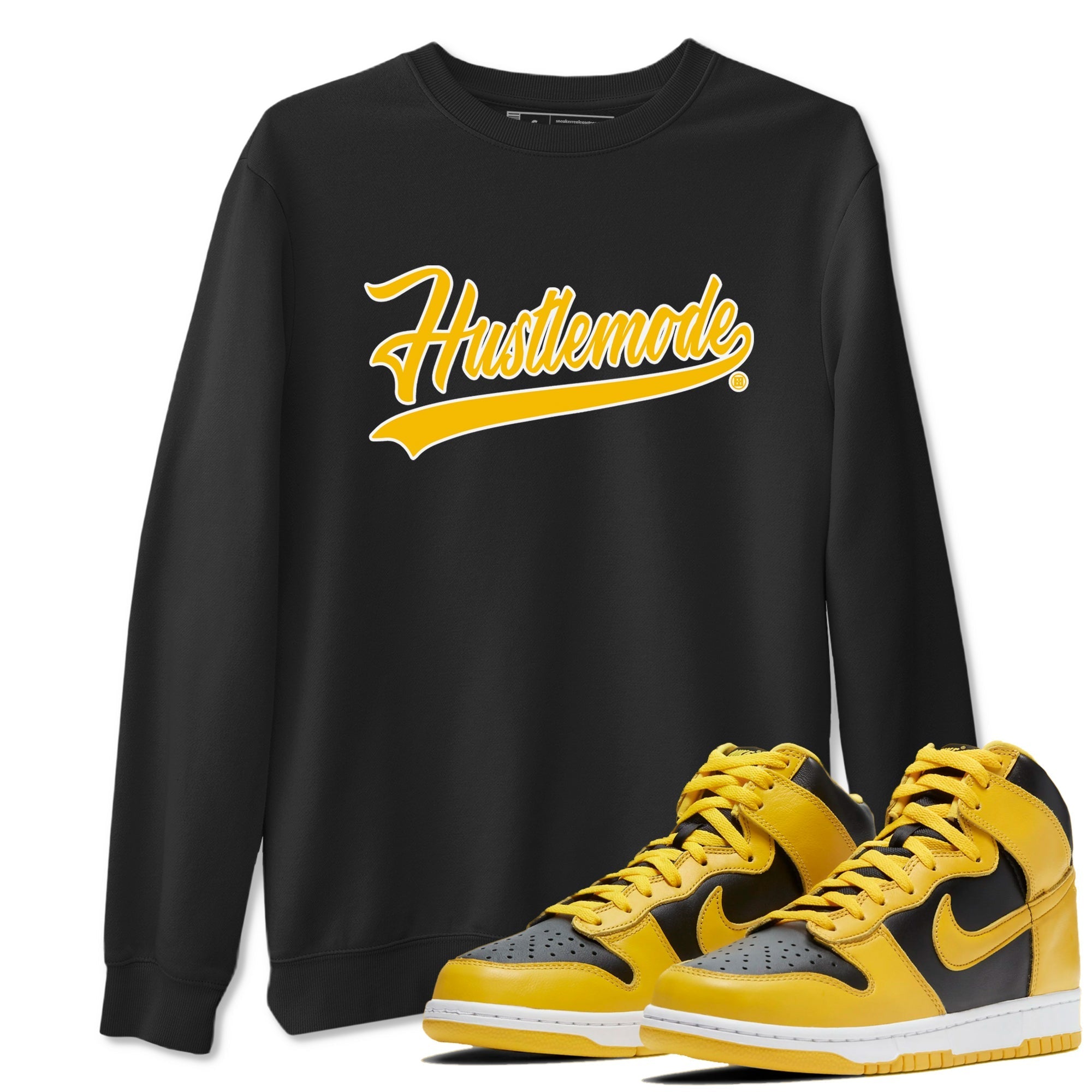 Hustle Mode snkmatch Tees - Dunk High Pollen