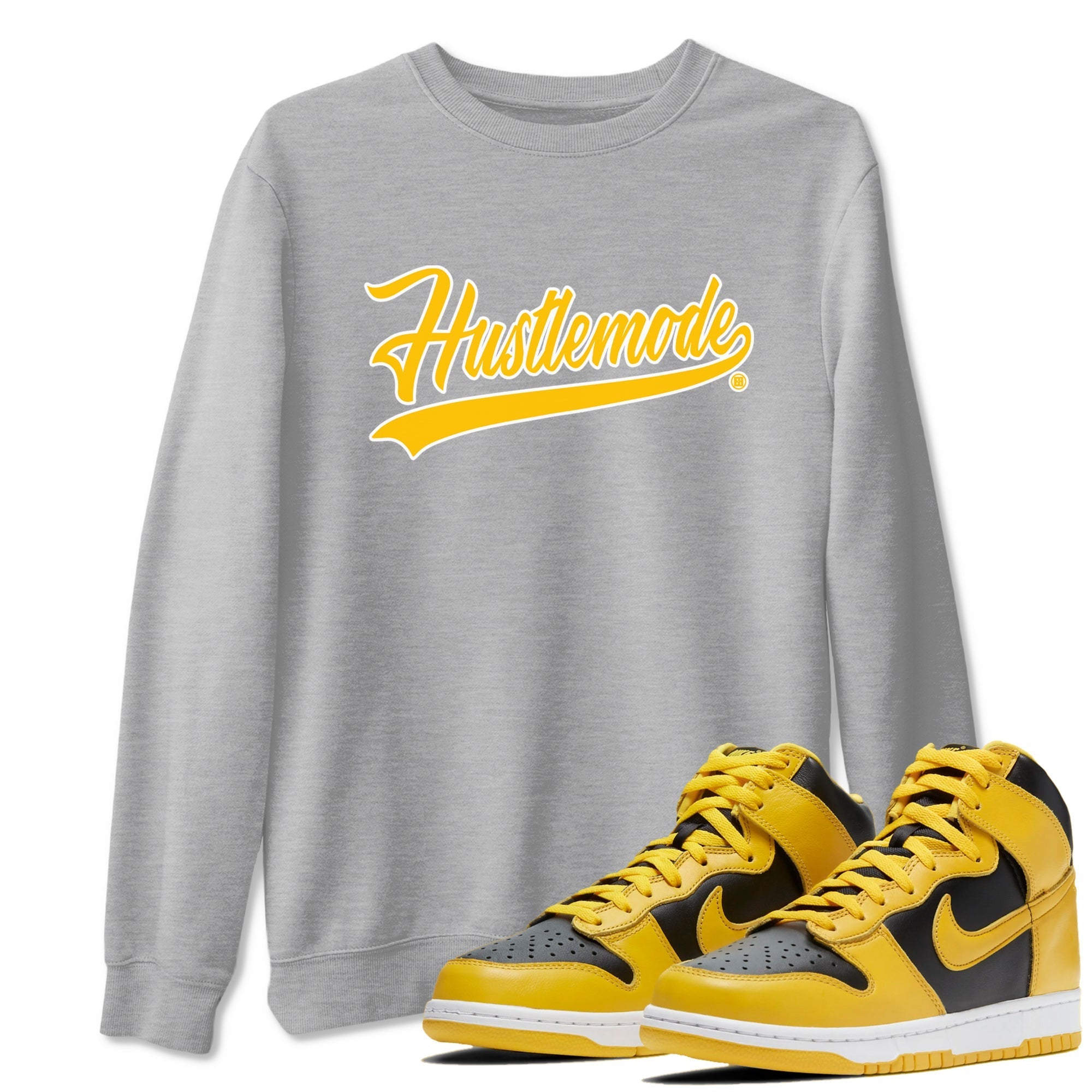 Hustle Mode snkmatch Tees - Dunk High Pollen