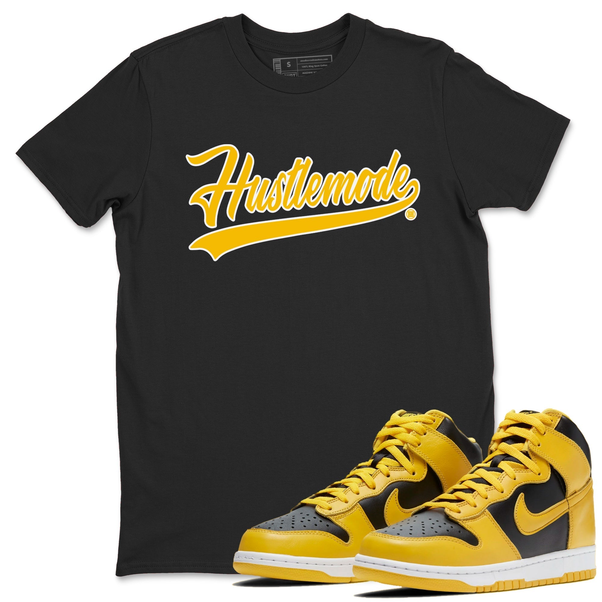 Hustle Mode snkmatch Tees - Dunk High Pollen