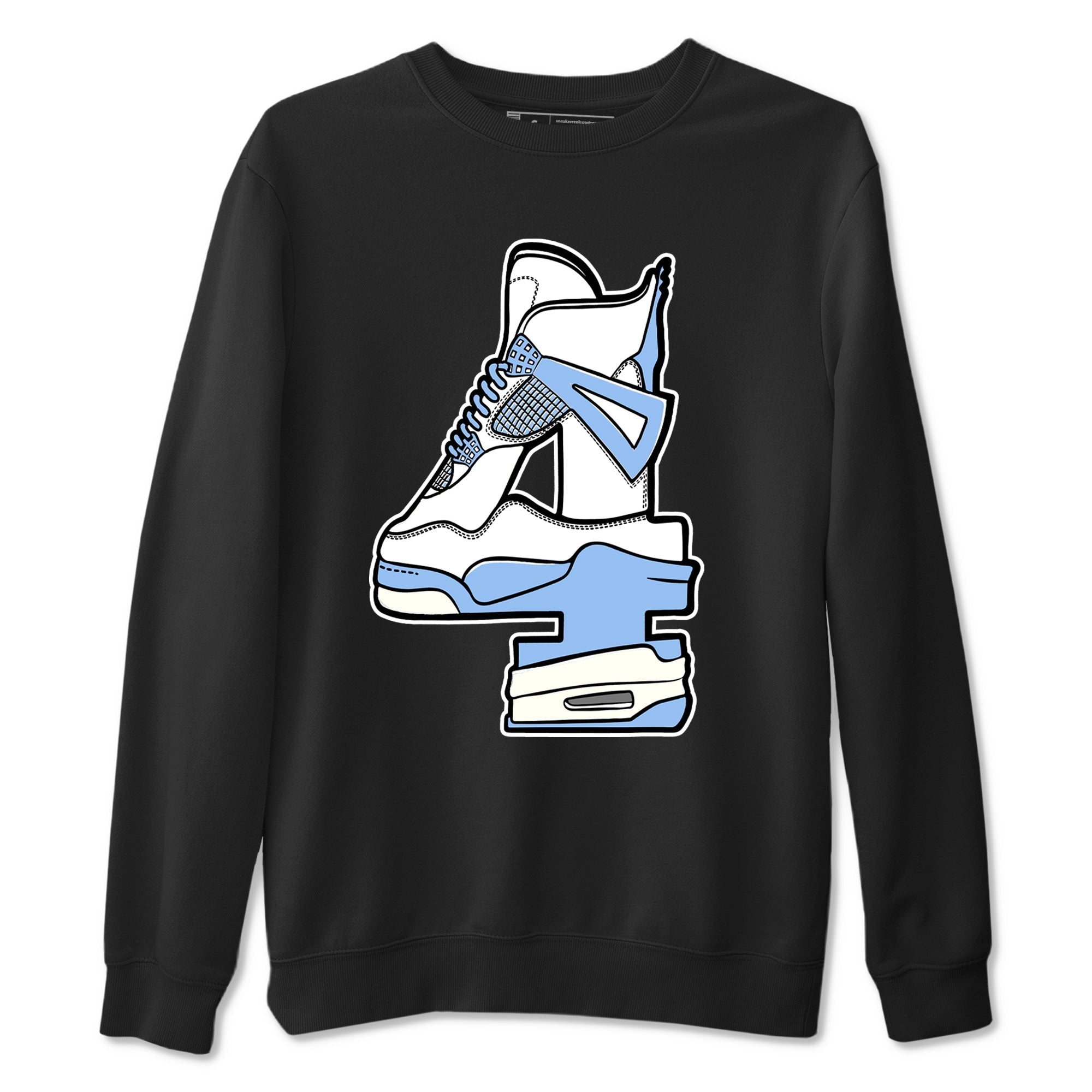 Hustle Number 4 snkmatch Tees - Air Jordan 4 Forget Me Not