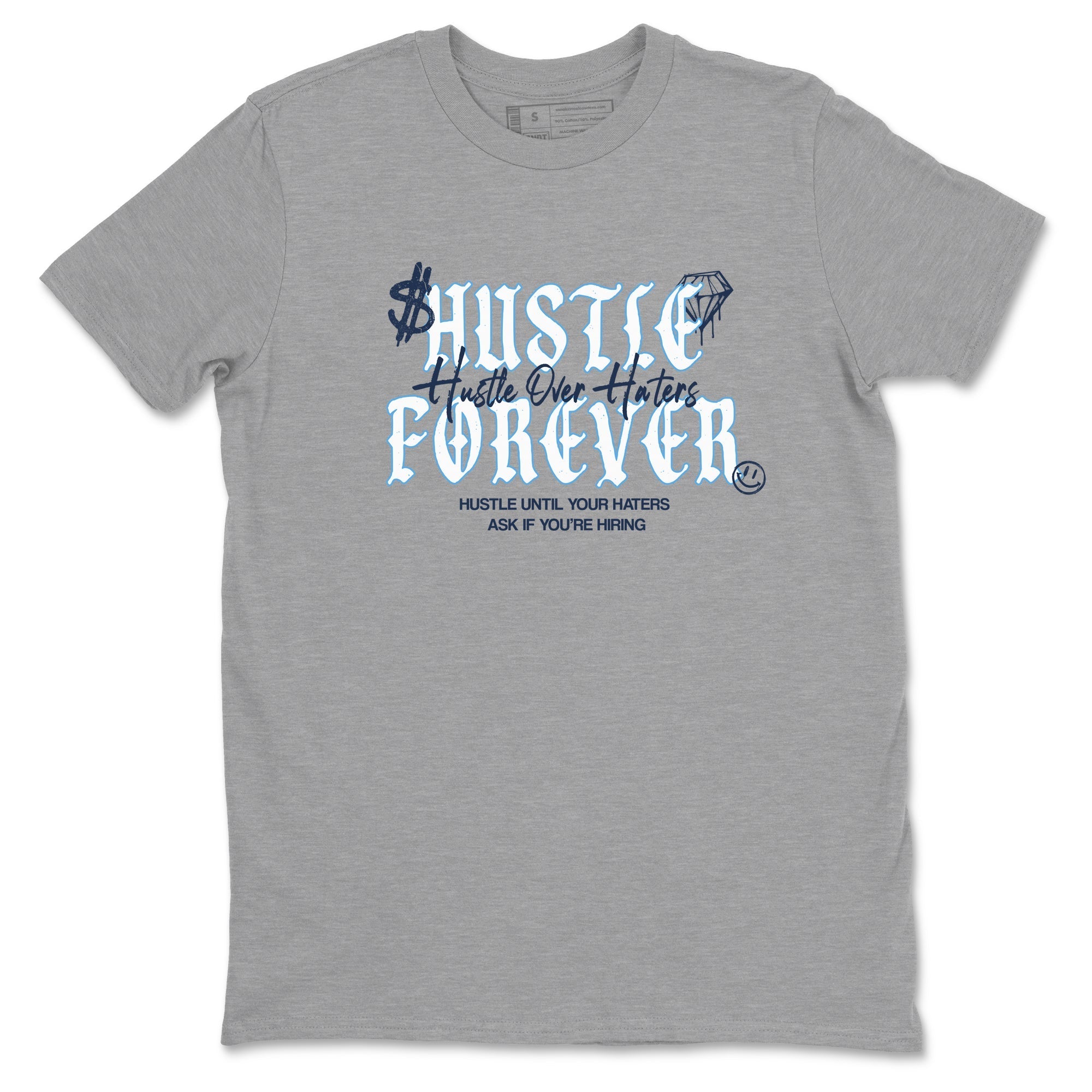 Hustle Over Haters snkmatch Tees - Air Jordan 1 Obsidian