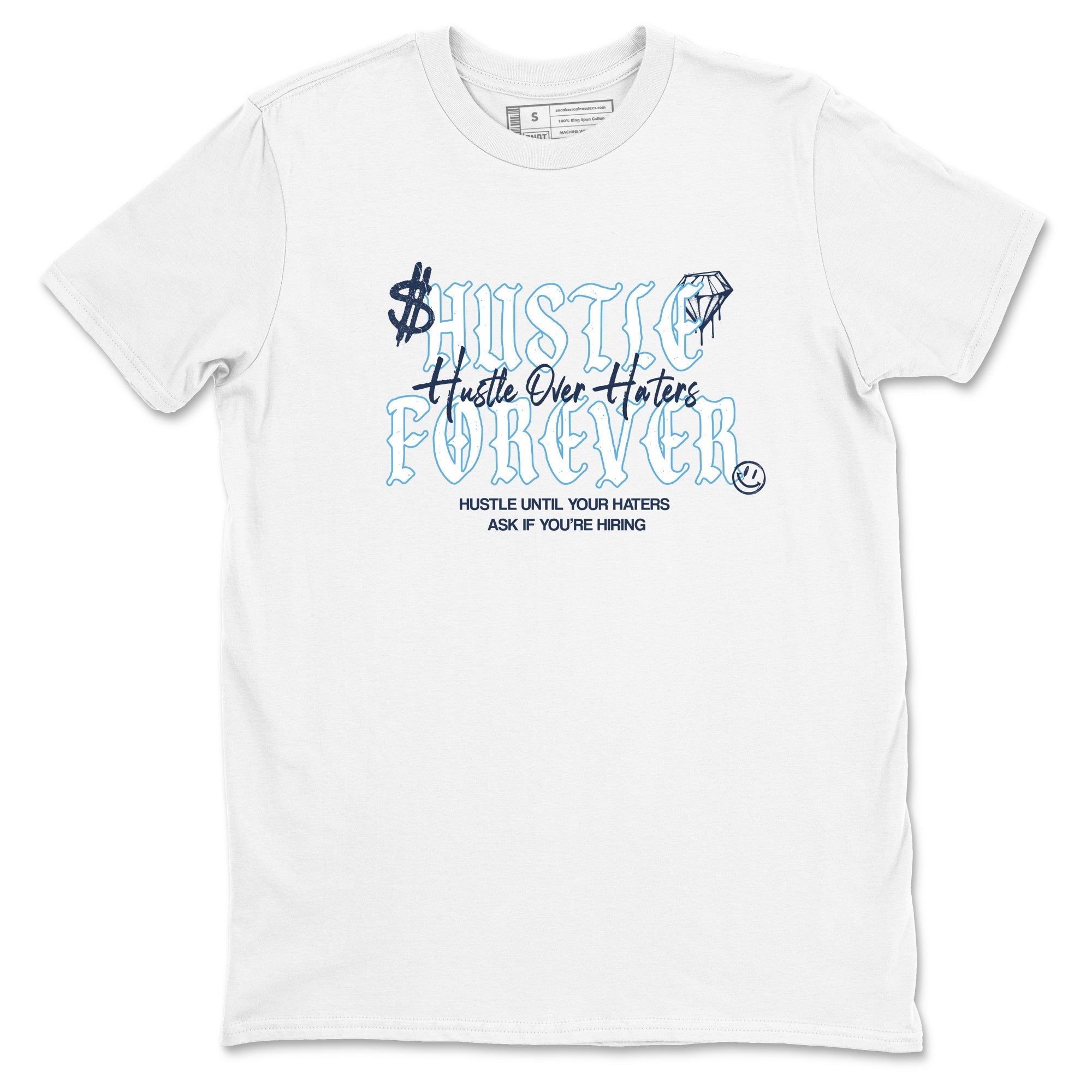 Hustle Over Haters snkmatch Tees - Air Jordan 1 Obsidian