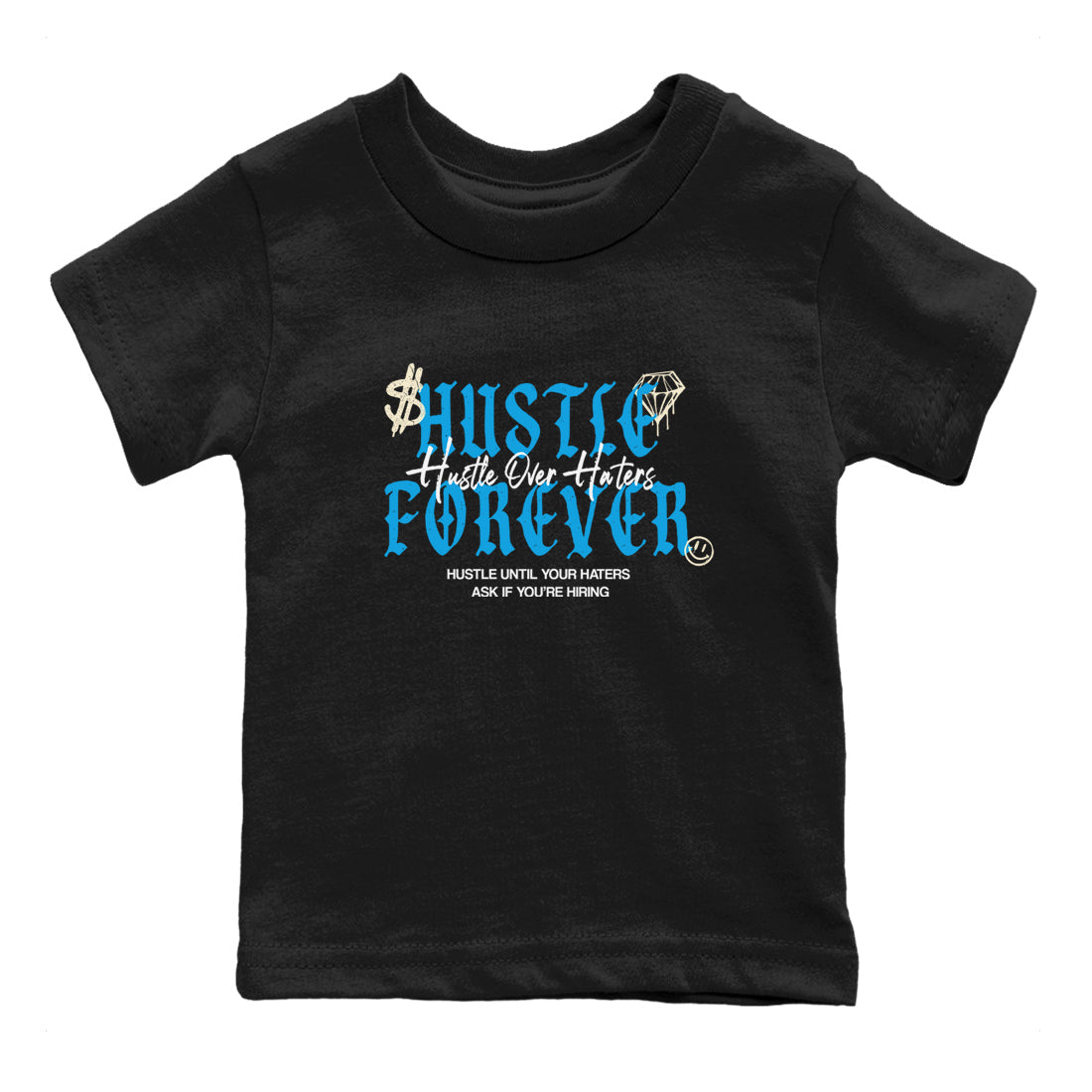 Hustle Over Haters snkmatch Tees Kids - Air Jordan 1 UNC Reimagined