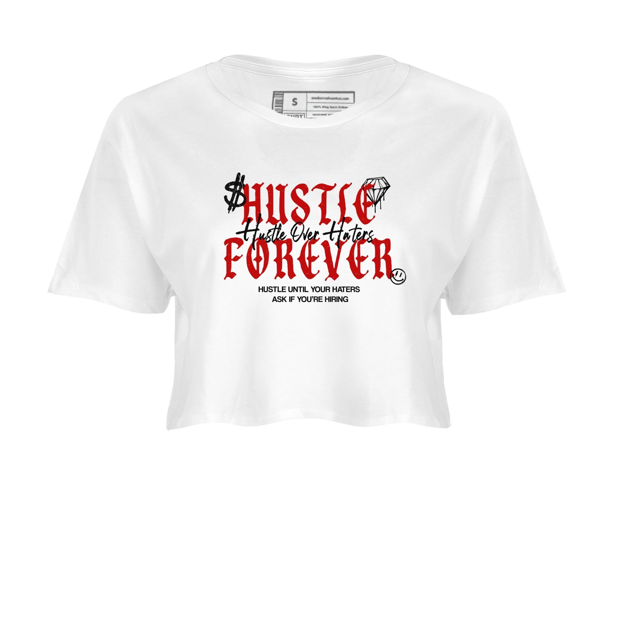 Hustle Over Haters snkmatch Women's Top - Air Jordan 11 Bred