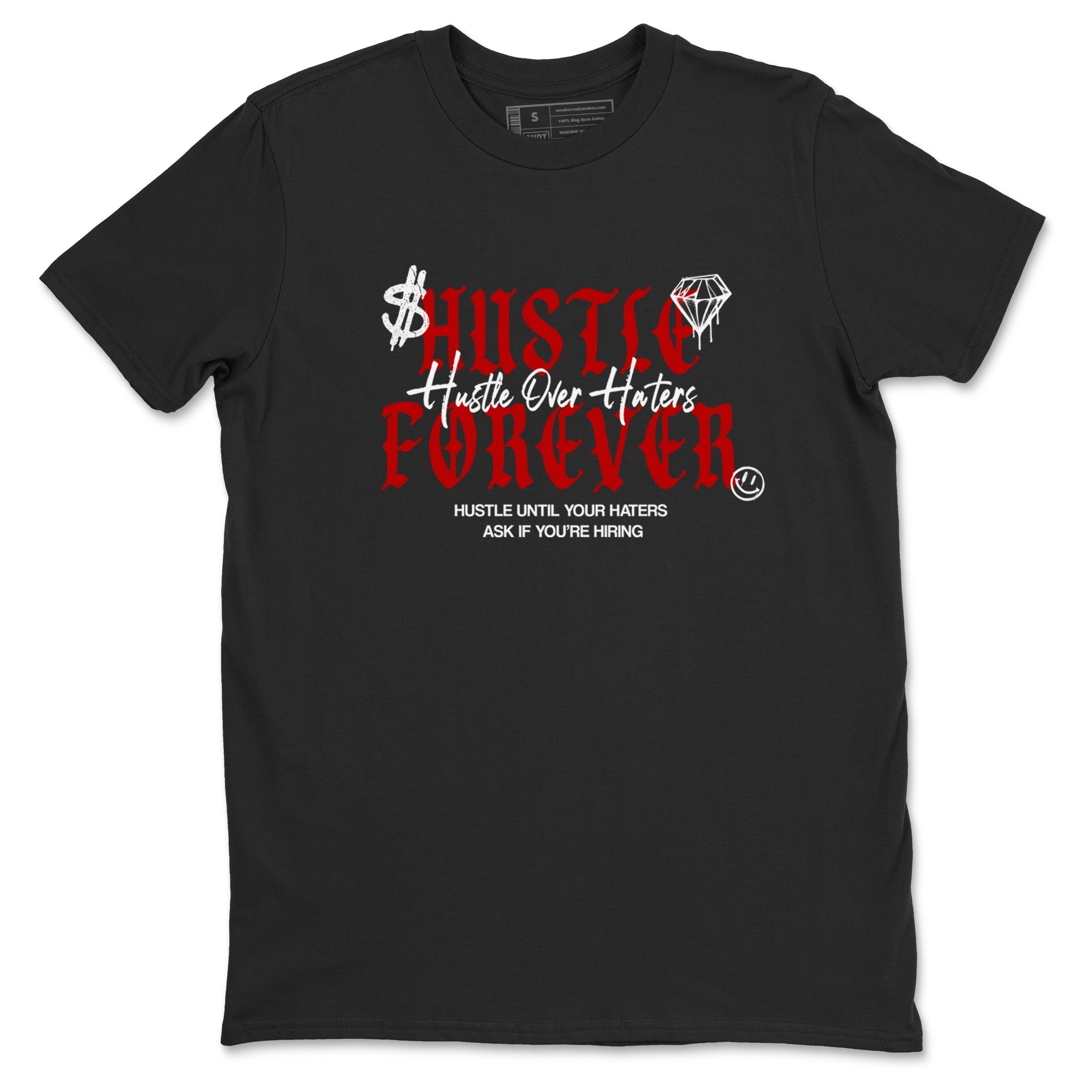 Hustle Over Haters snkmatch Tees - Air Jordan 11 Bred