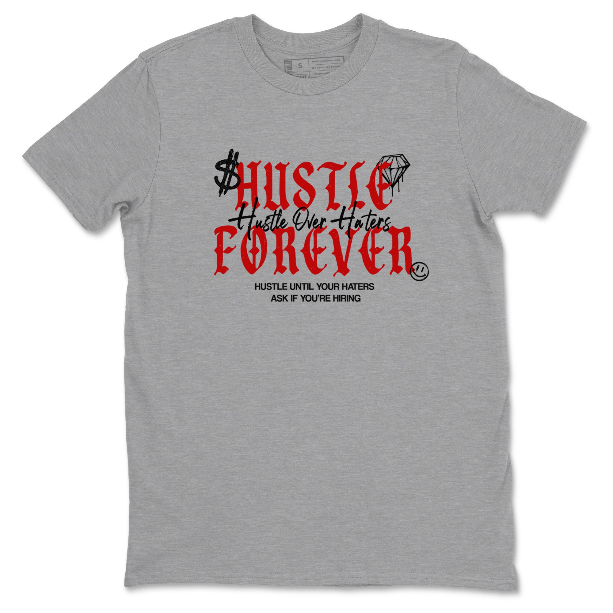 Hustle Over Haters snkmatch Tees - Air Jordan 11 Bred