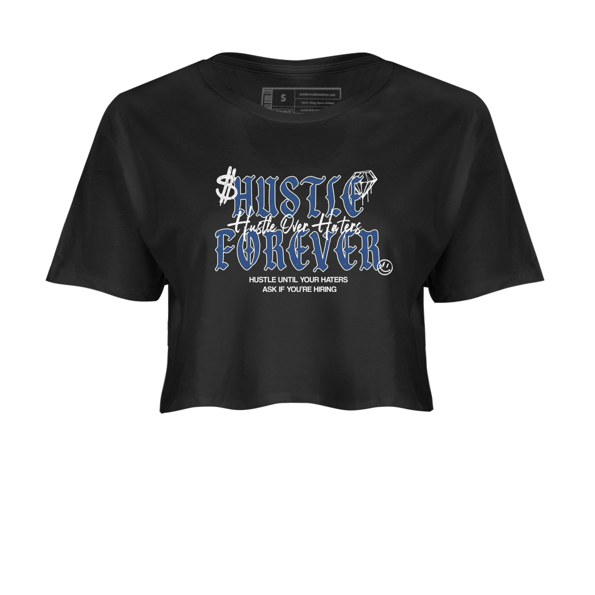 Hustle Over Haters snkmatch Women's Top - Air Jordan 3 A Ma Maniere x Diffused Blue