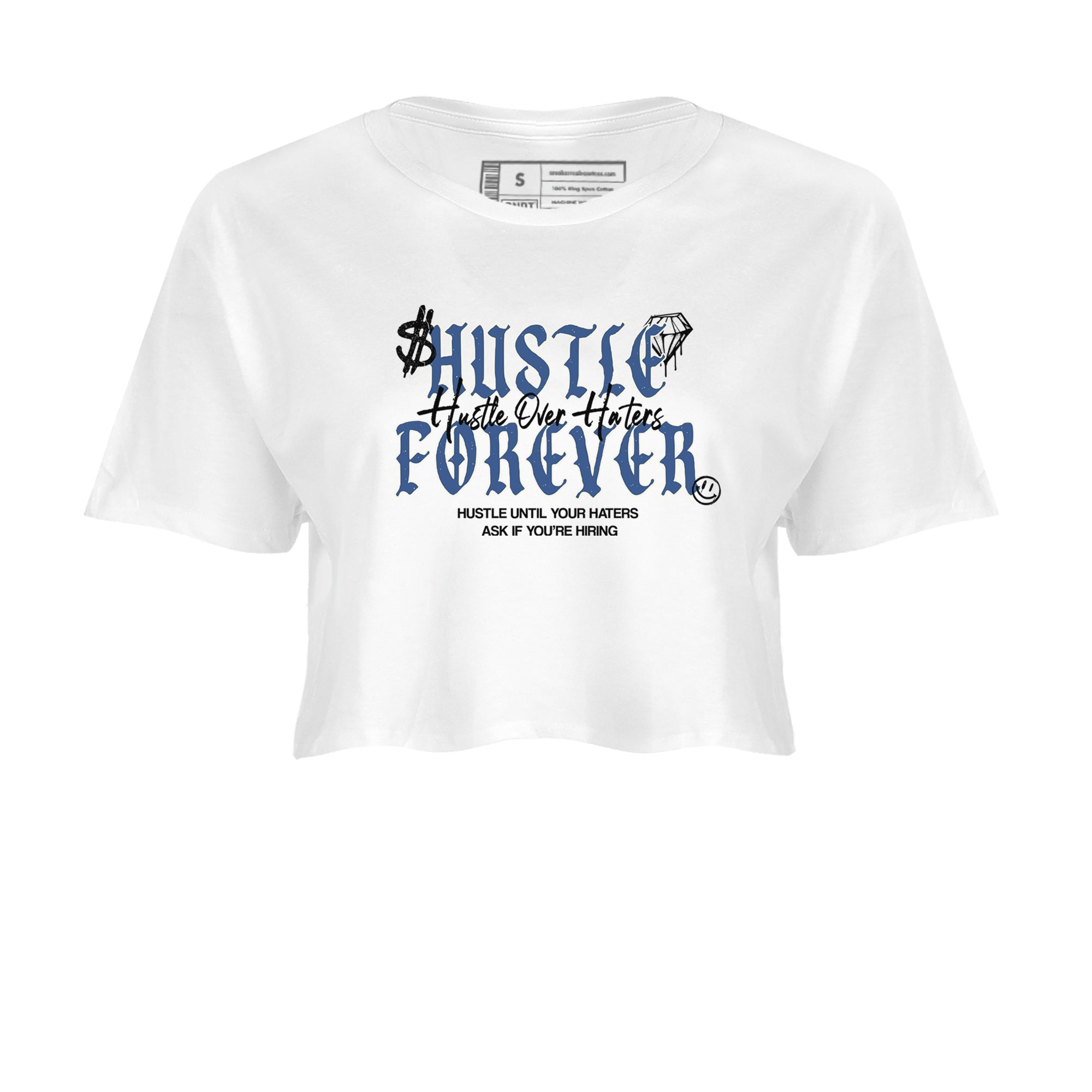 Hustle Over Haters snkmatch Women's Top - Air Jordan 3 A Ma Maniere x Diffused Blue