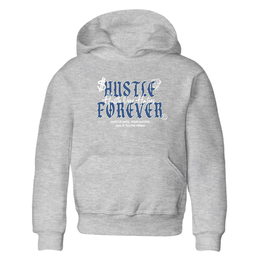 Hustle Over Haters snkmatch Tees Kids - Air Jordan 3 A Ma Maniere x Diffused Blue