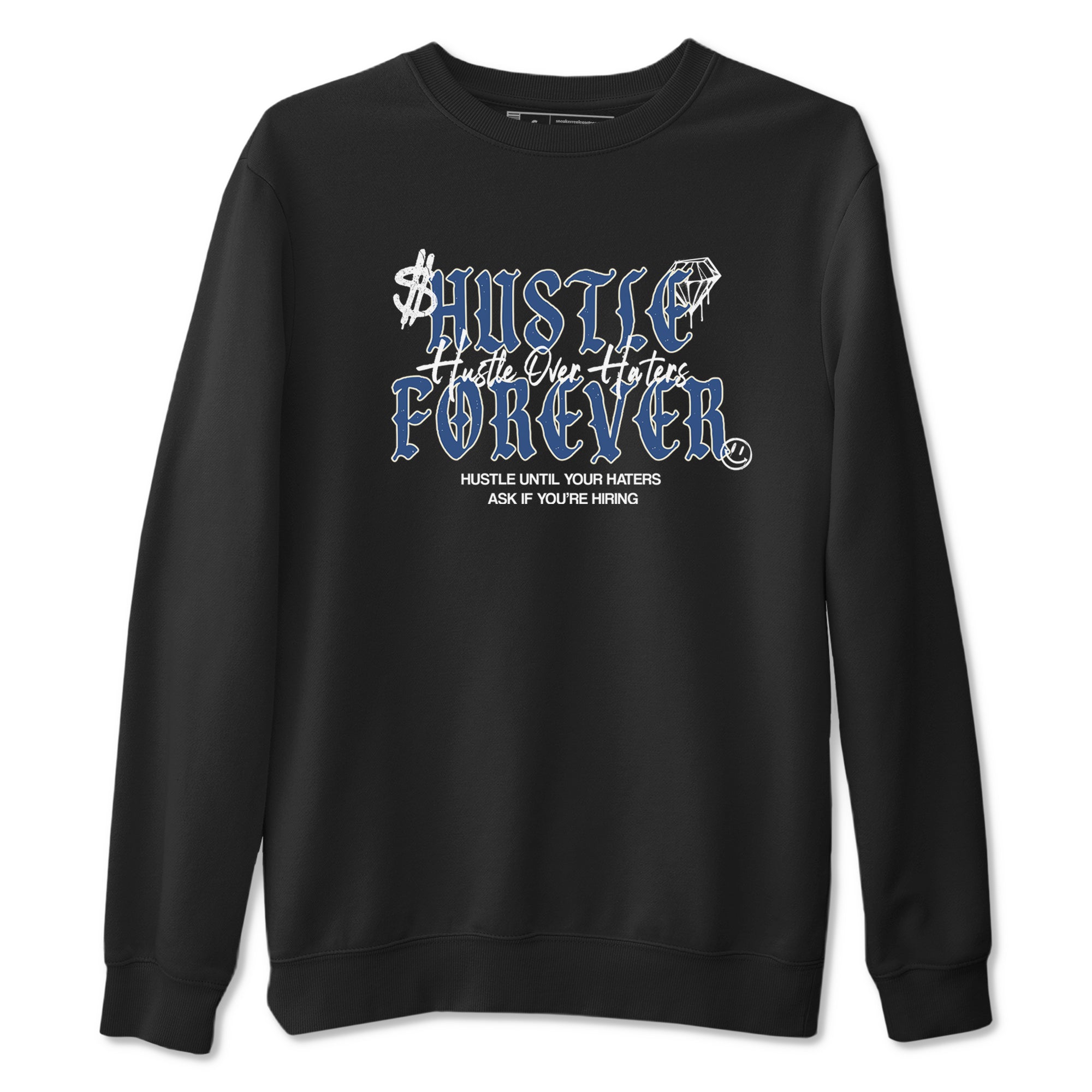 Hustle Over Haters snkmatch Tees - Air Jordan 3 A Ma Maniere x Diffused Blue