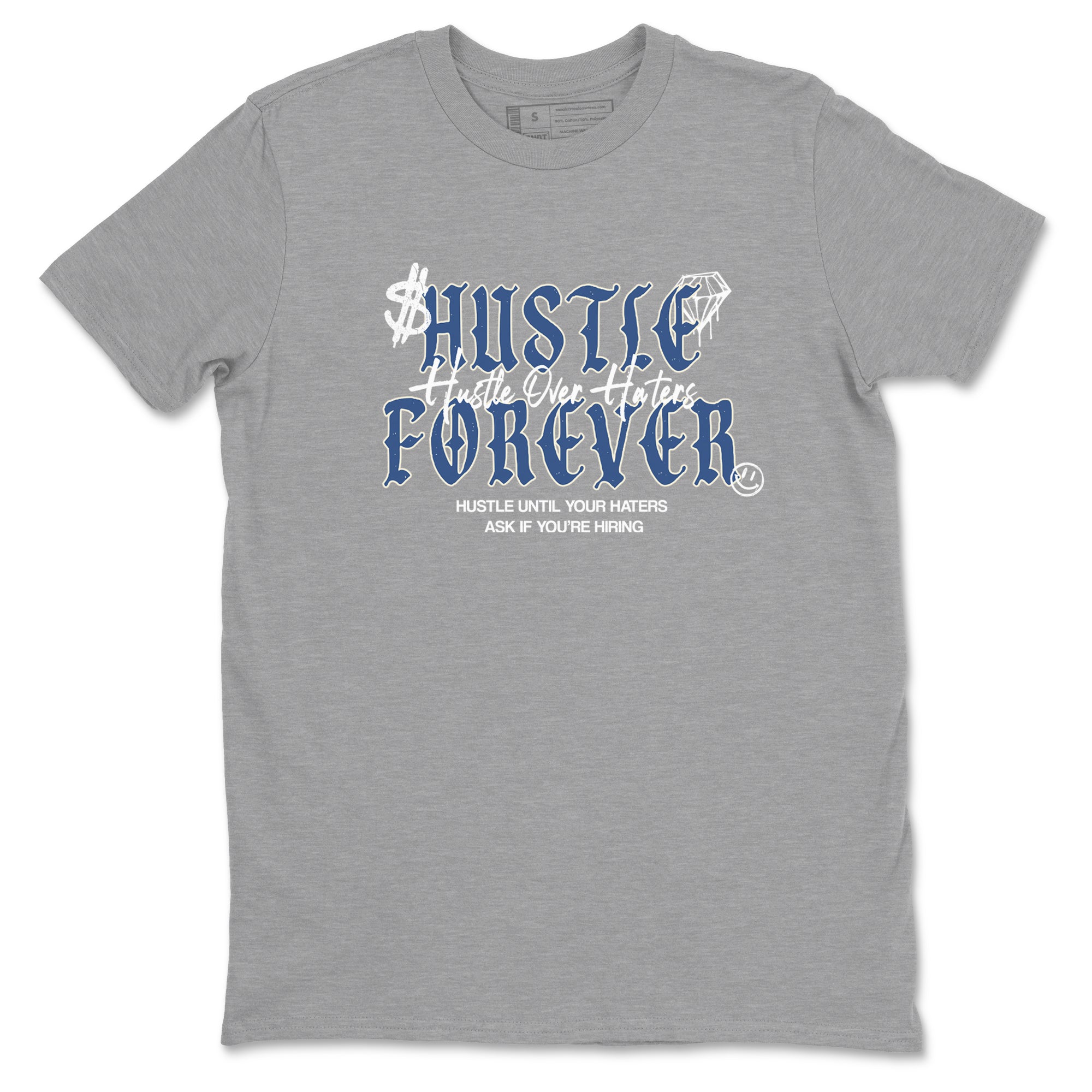 Hustle Over Haters snkmatch Tees - Air Jordan 3 A Ma Maniere x Diffused Blue
