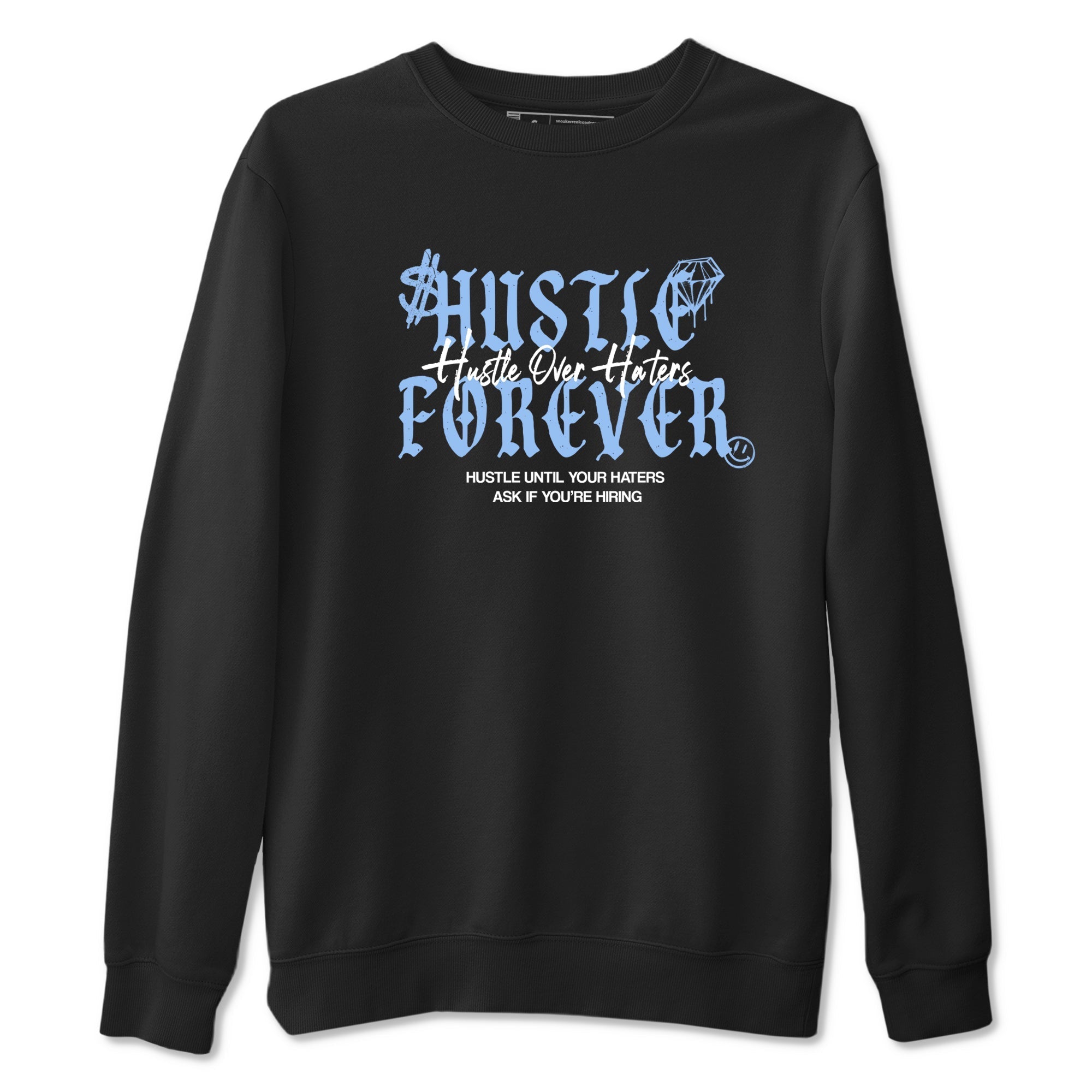 Hustle Over Haters snkmatch Tees - Air Jordan 4 Forget Me Not