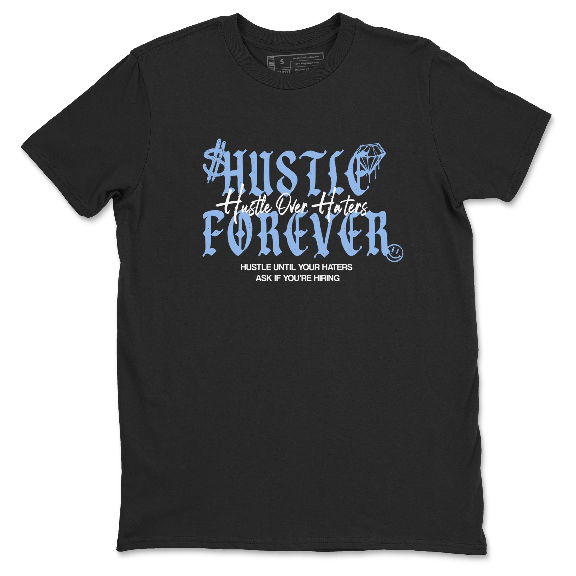Hustle Over Haters snkmatch Tees - Air Jordan 4 Forget Me Not