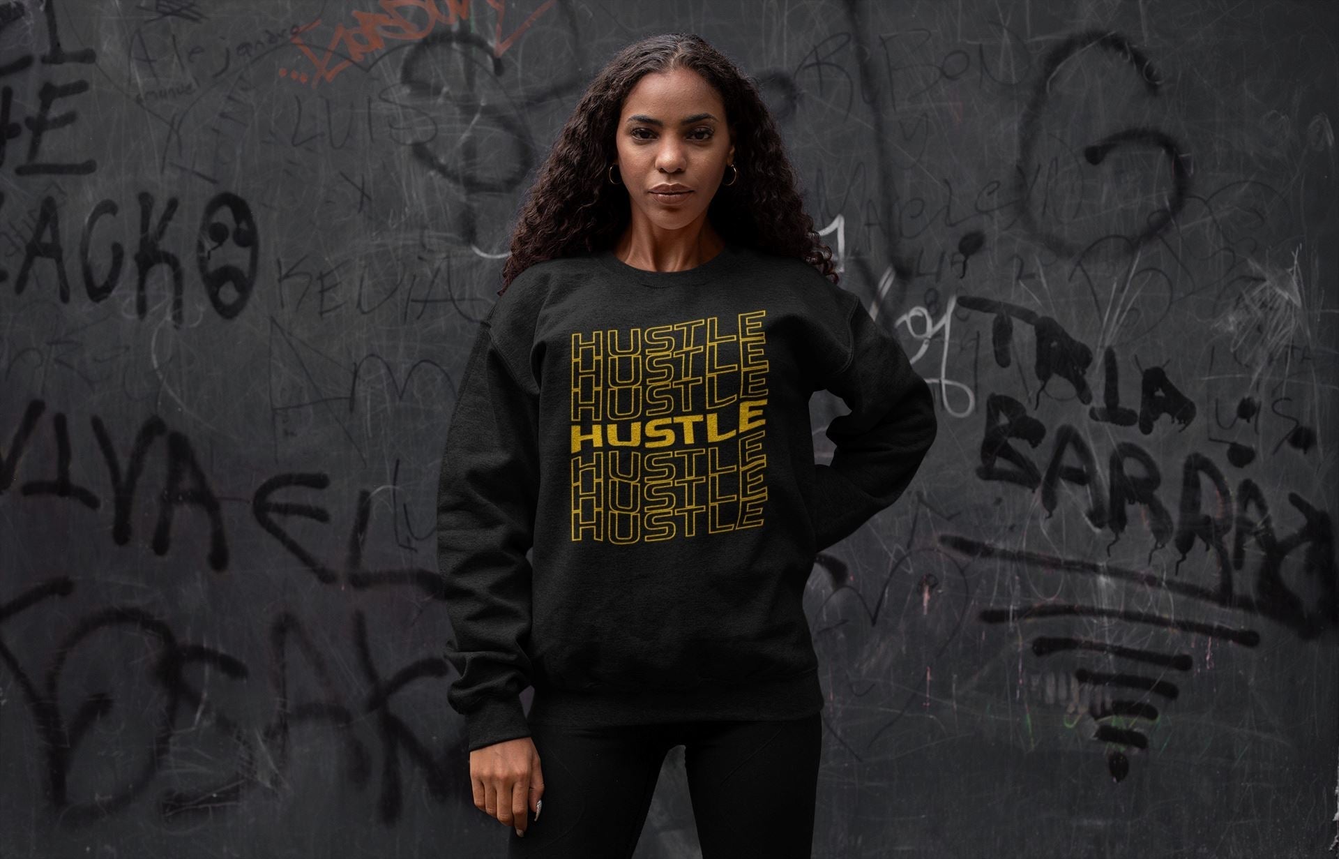 Hustle Typo Unisex Tops - Air Jordan 13 Del Sol
