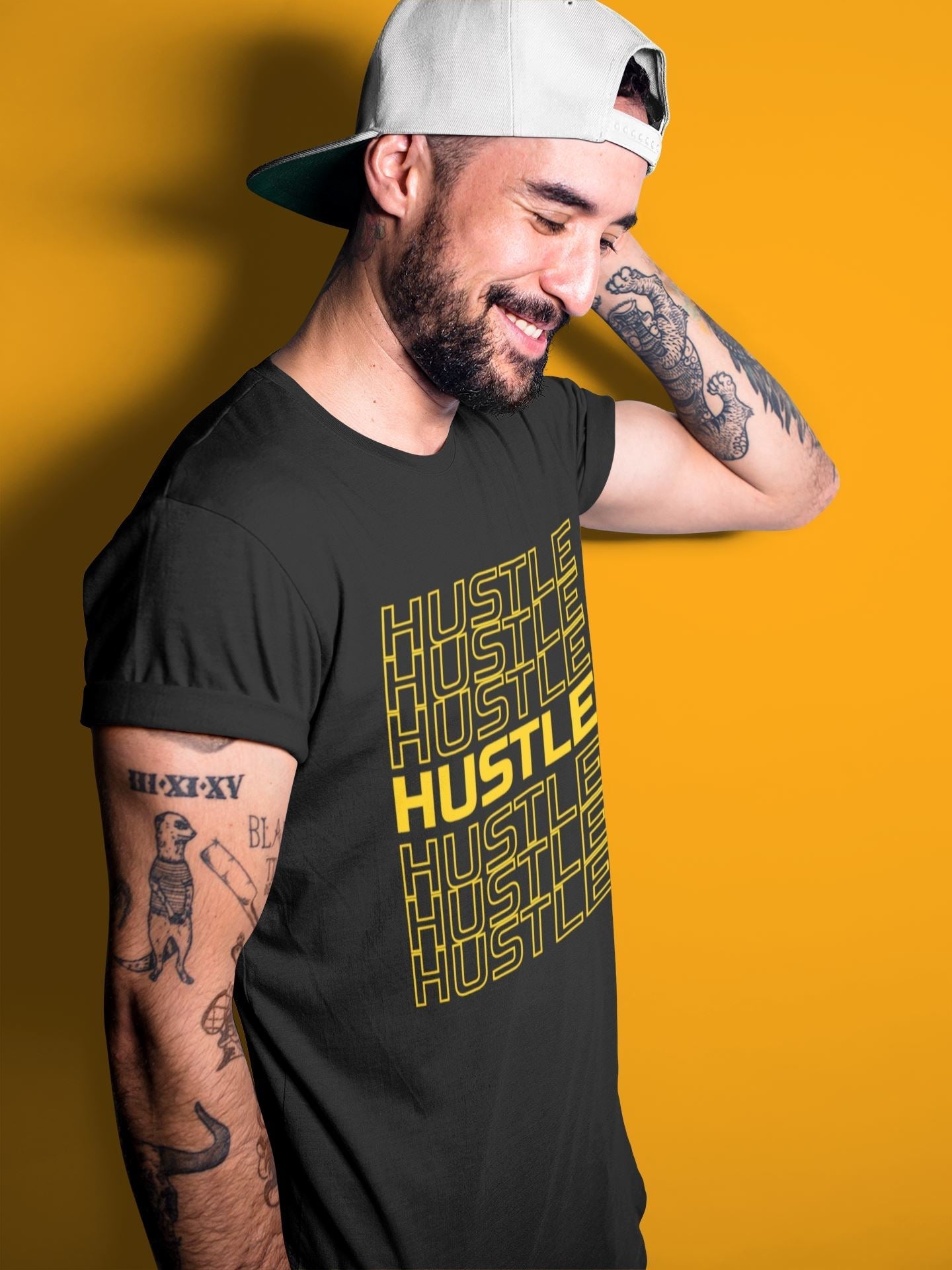 Hustle Typo Unisex Tops - Air Jordan 13 Del Sol