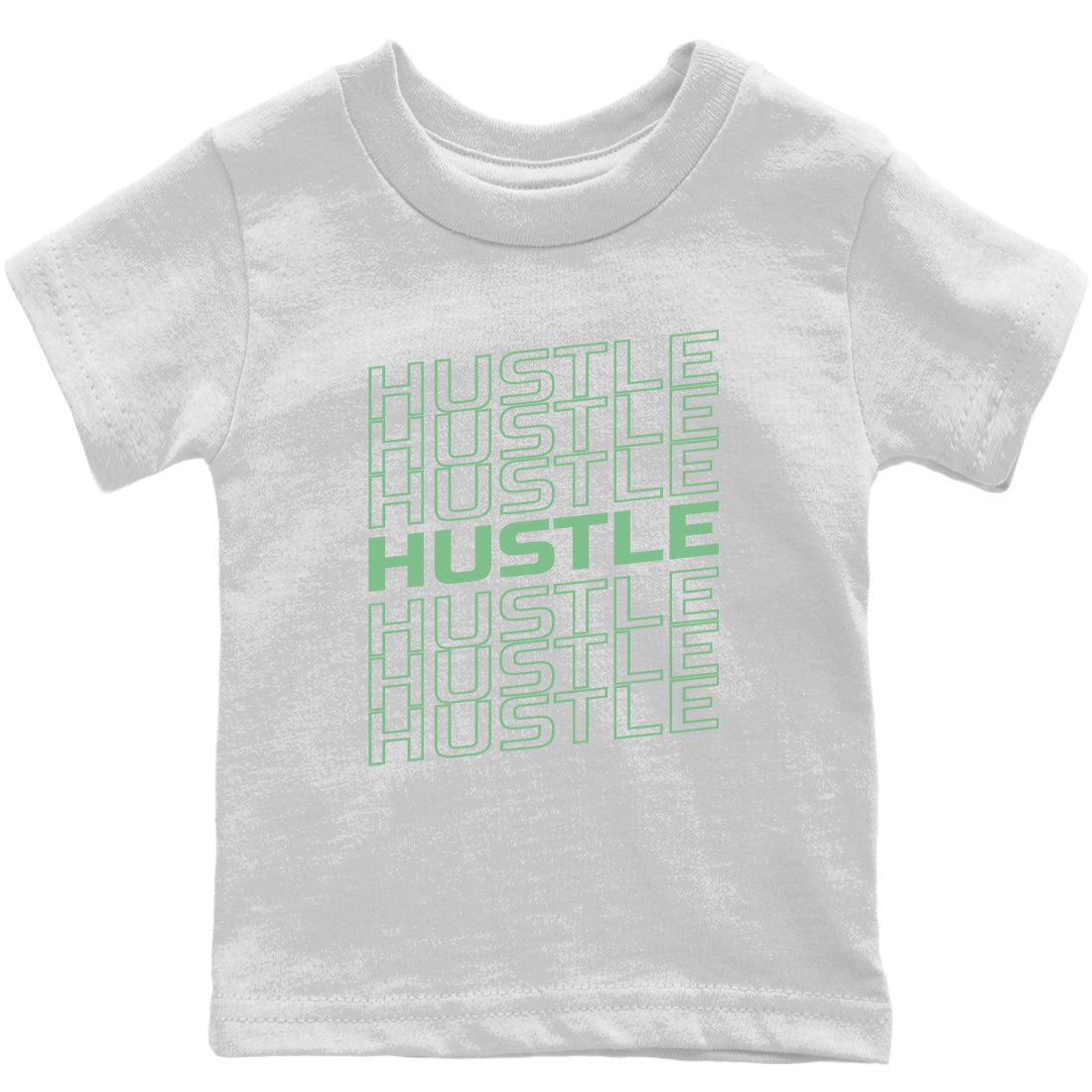 Hustle Typo Kids Tops - Air Jordan 6 Mint Foam