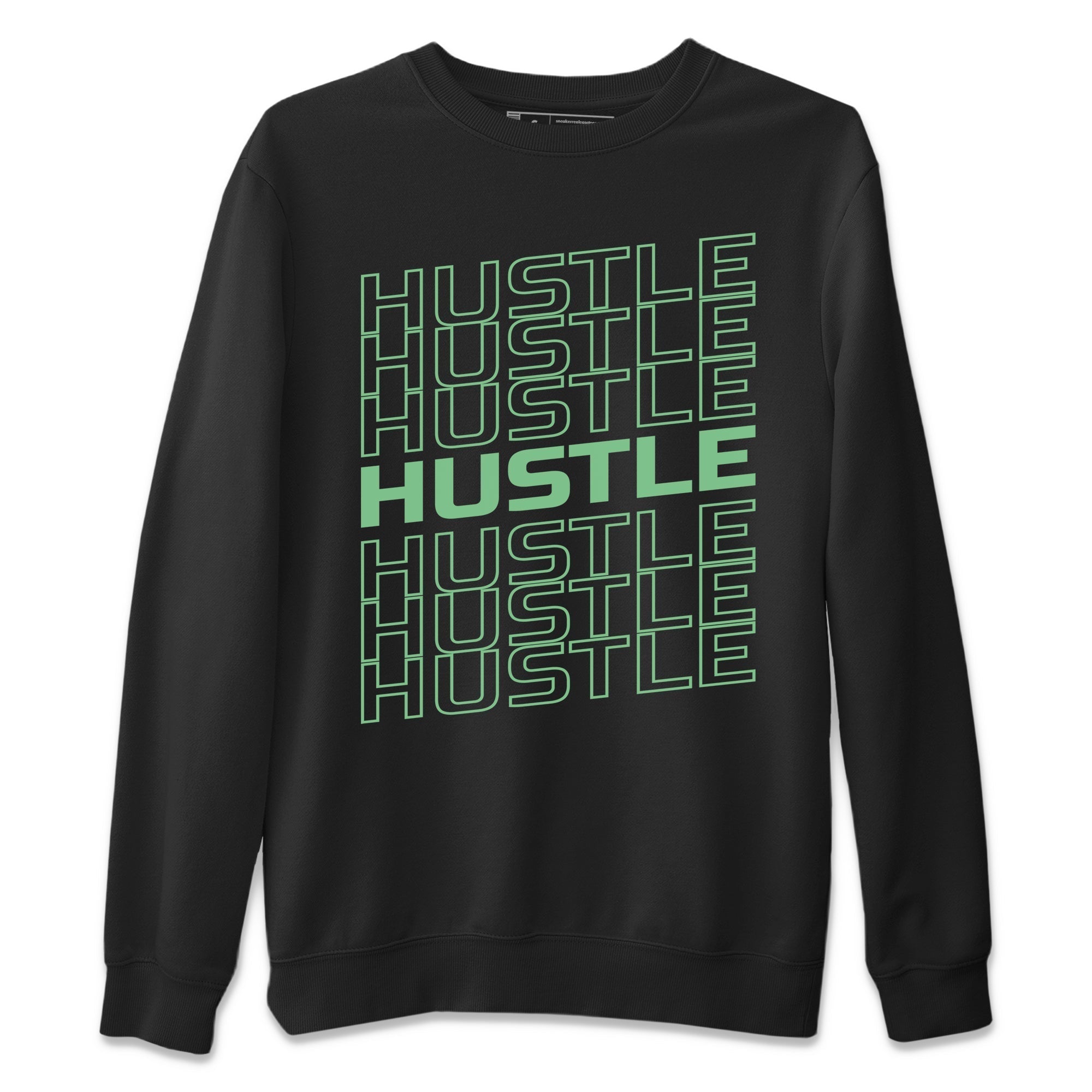 Hustle Typo Unisex Tops - Air Jordan 6 Mint Foam