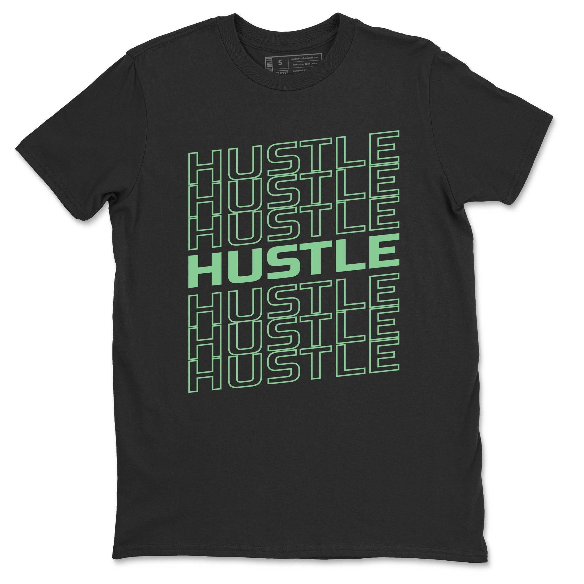 Hustle Typo Unisex Tops - Air Jordan 6 Mint Foam