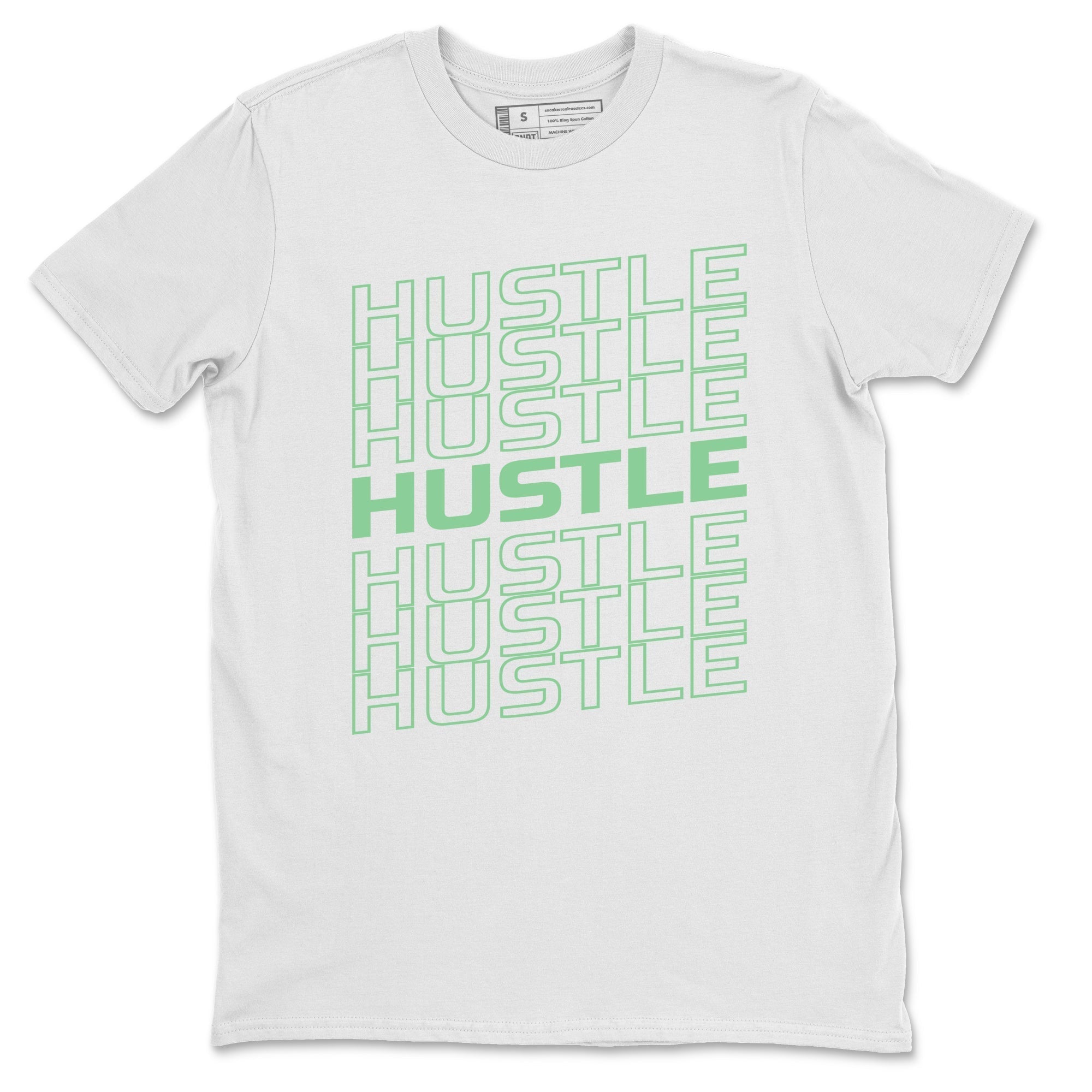 Hustle Typo Unisex Tops - Air Jordan 6 Mint Foam