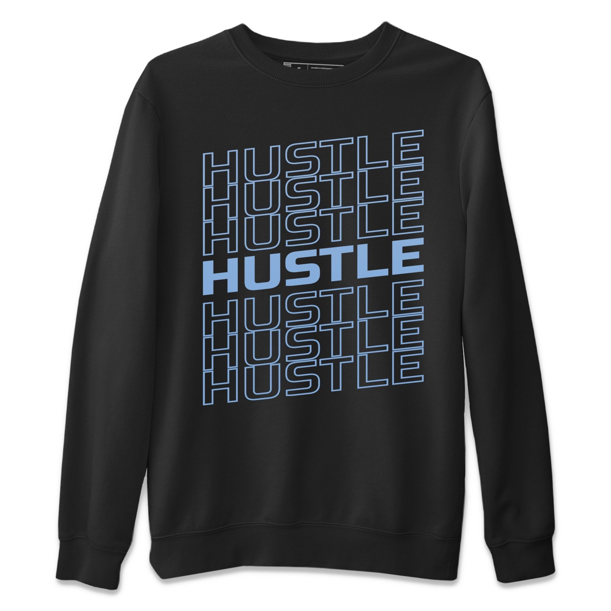 Hustle Typo Unisex Tops - Air Jordan 6 UNC