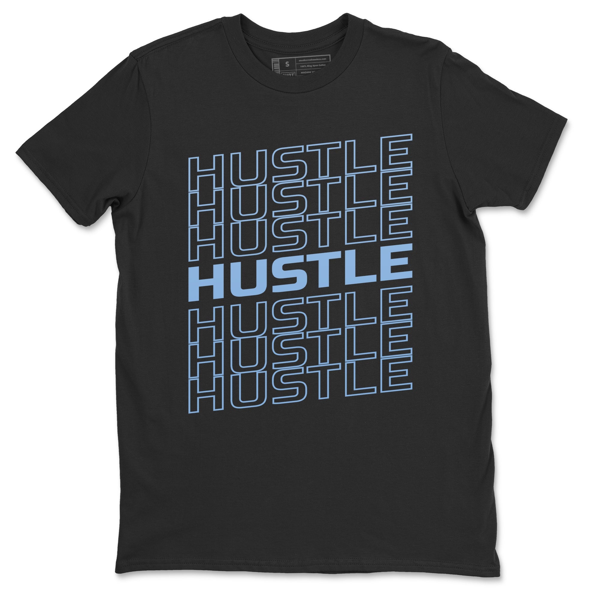 Hustle Typo Unisex Tops - Air Jordan 6 UNC