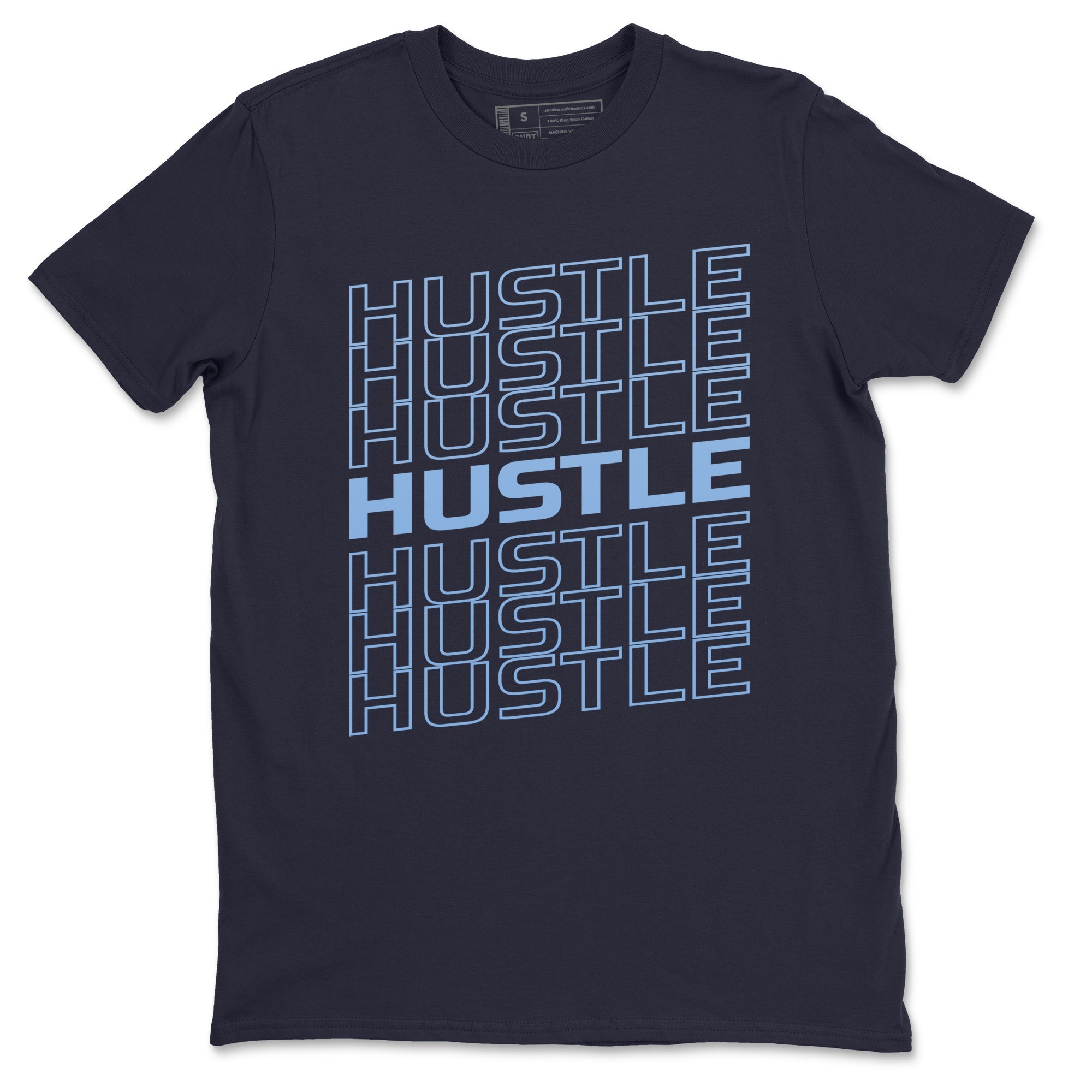 Hustle Typo Unisex Tops - Air Jordan 6 UNC