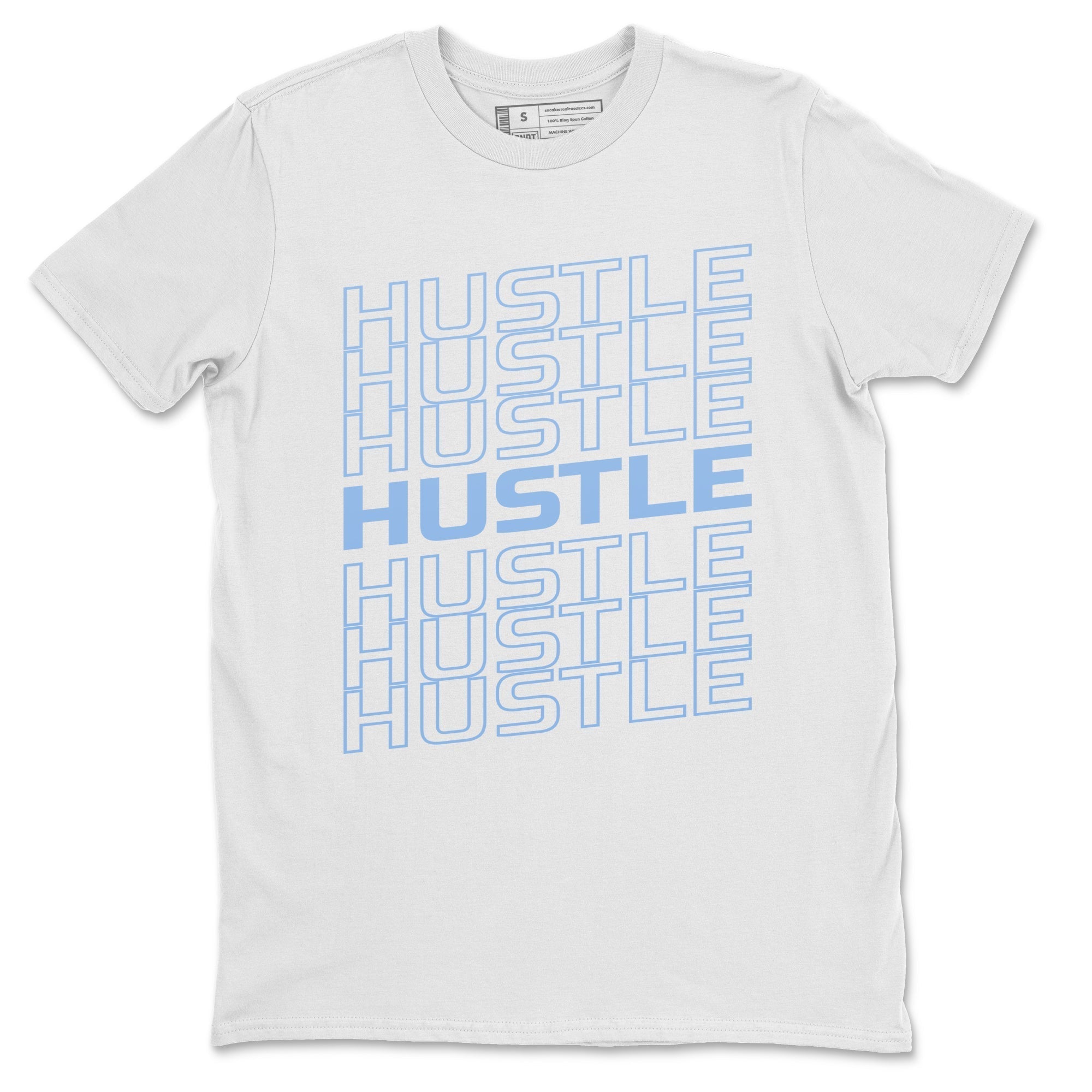 Hustle Typo Unisex Tops - Air Jordan 6 UNC