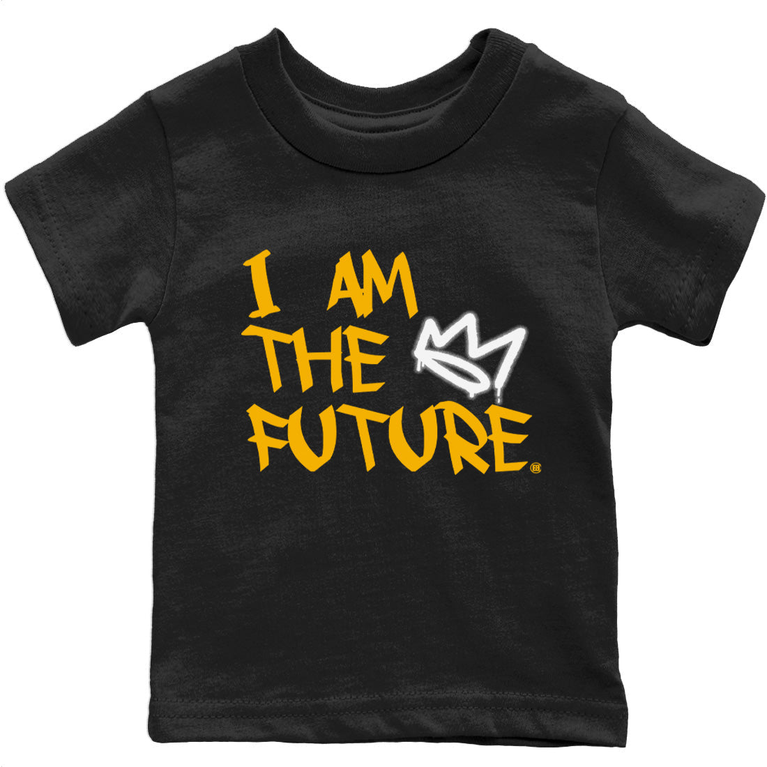 I Am The Future Kids Tops - Air Jordan 1 Yellow Toe