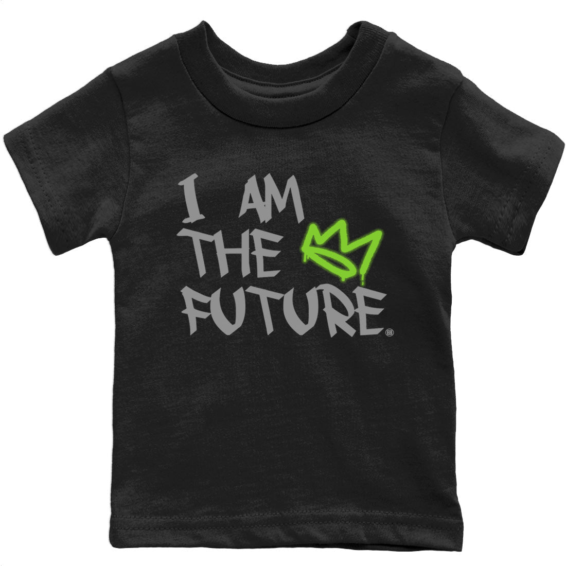 I Am The Future Kids Tops - Air Jordan 5 Green Bean
