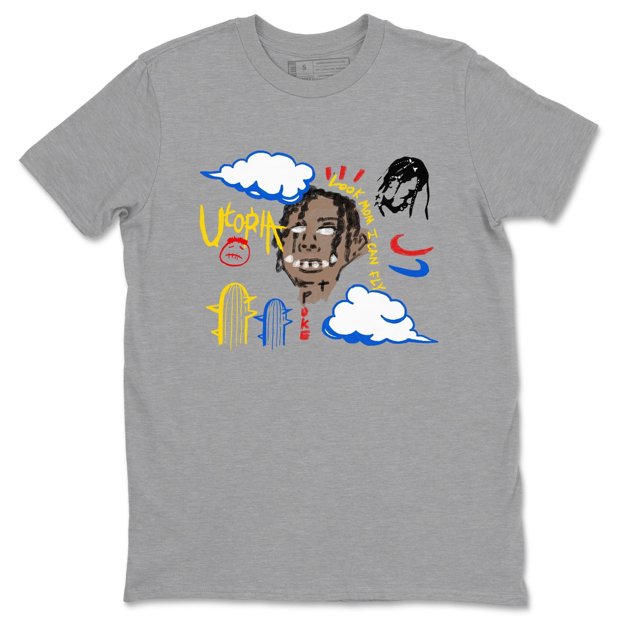 I Can Fly snkmatch Tees - Air Jordan 1 Travis Scott Canary