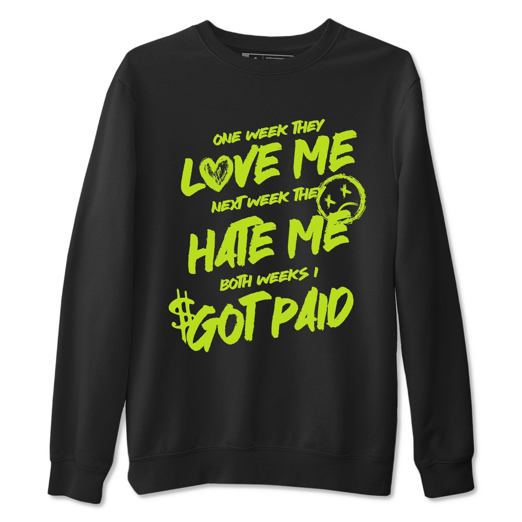 I Got Paid snkmatch Tees - Air Foamposite One Black Volt