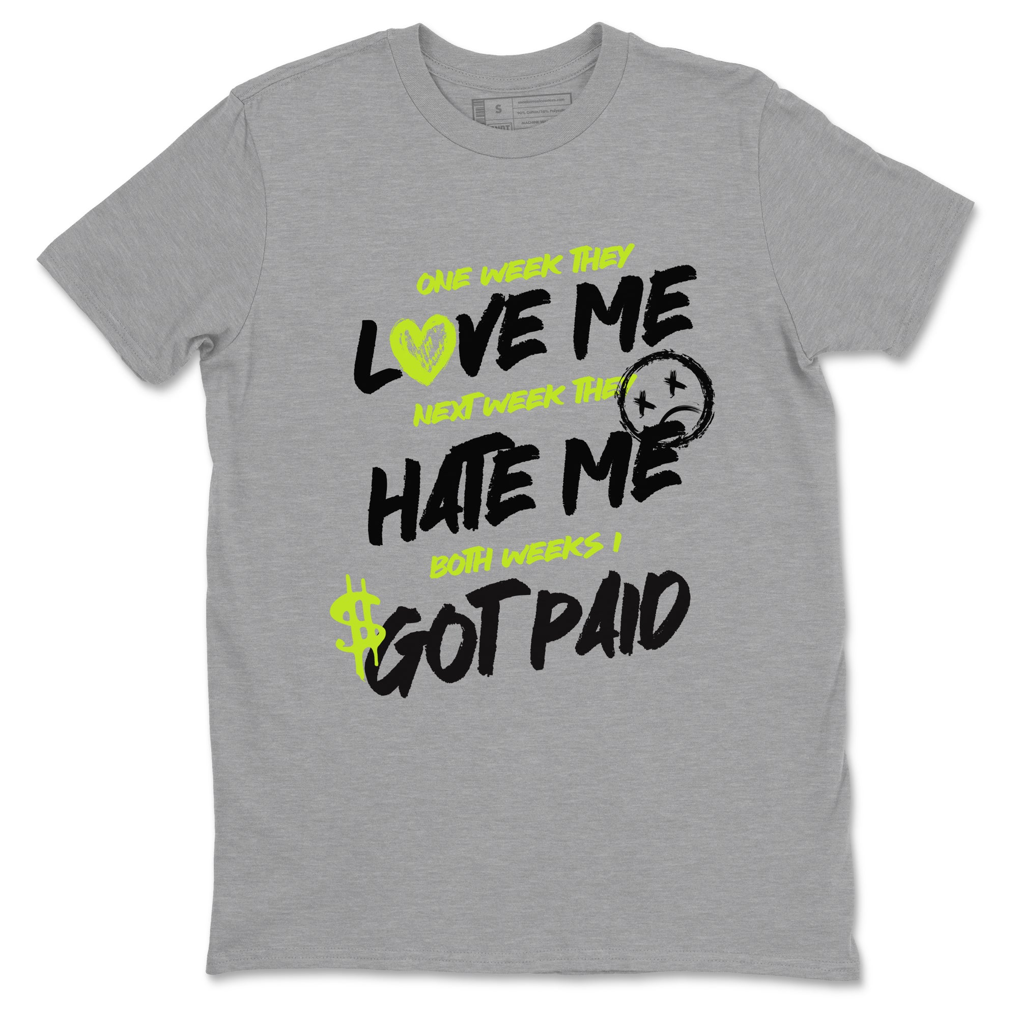 I Got Paid snkmatch Tees - Air Foamposite One Black Volt