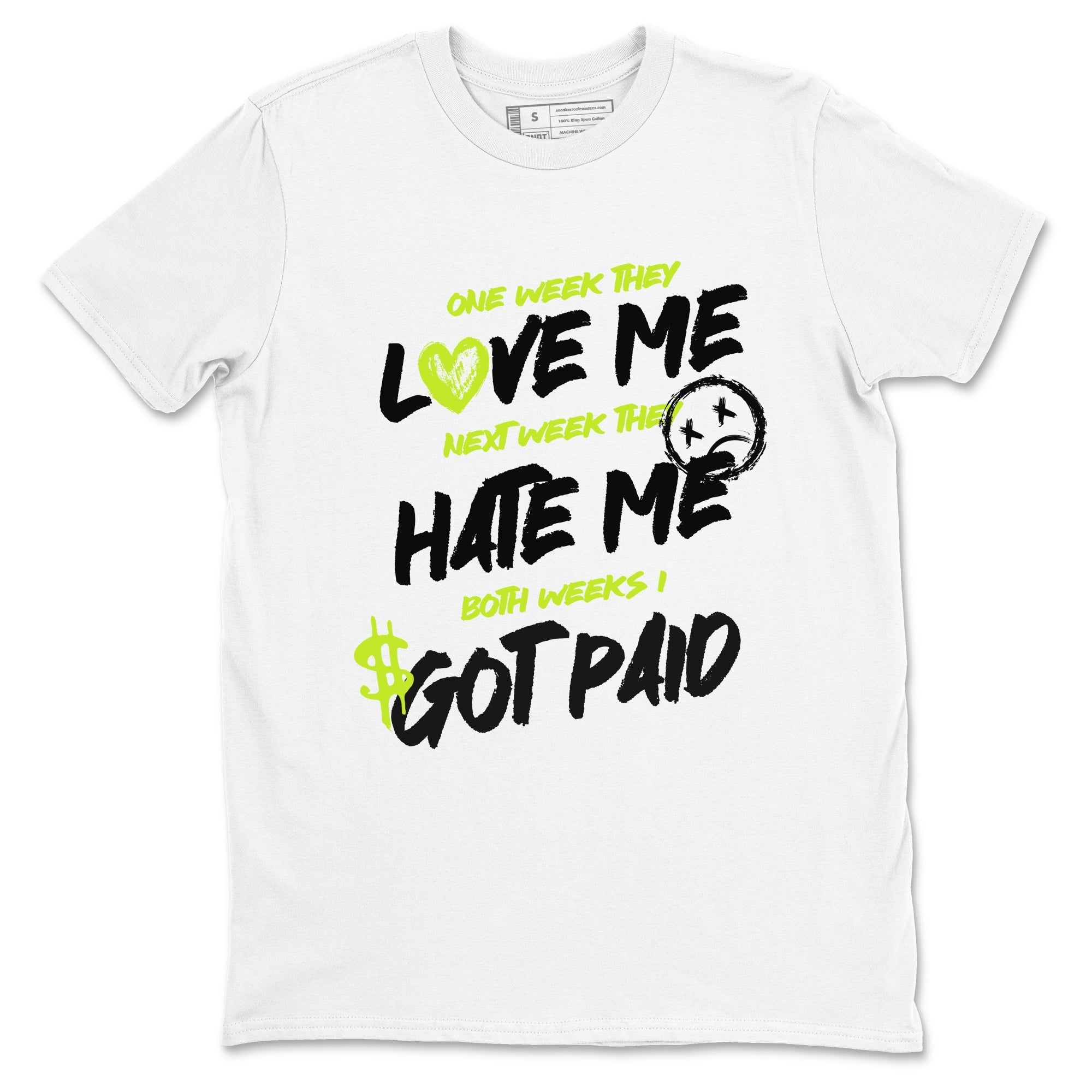 I Got Paid snkmatch Tees - Air Foamposite One Black Volt