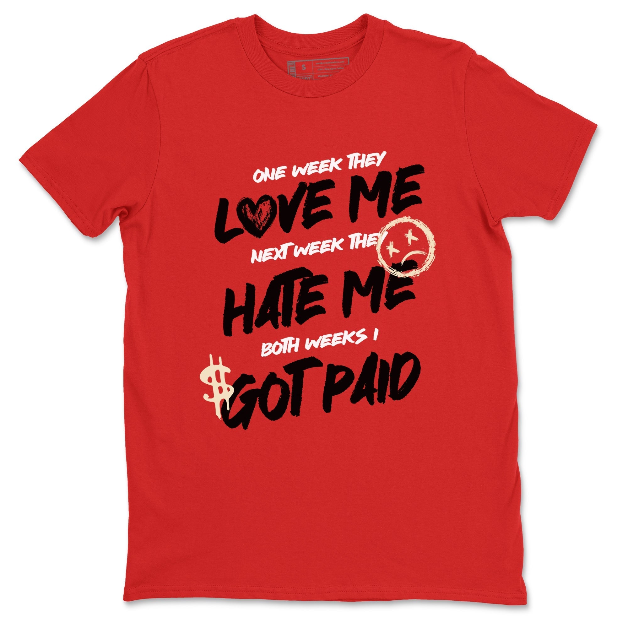 I Got Paid snkmatch Tees - Air Jordan 1 Black Toe Reimagined